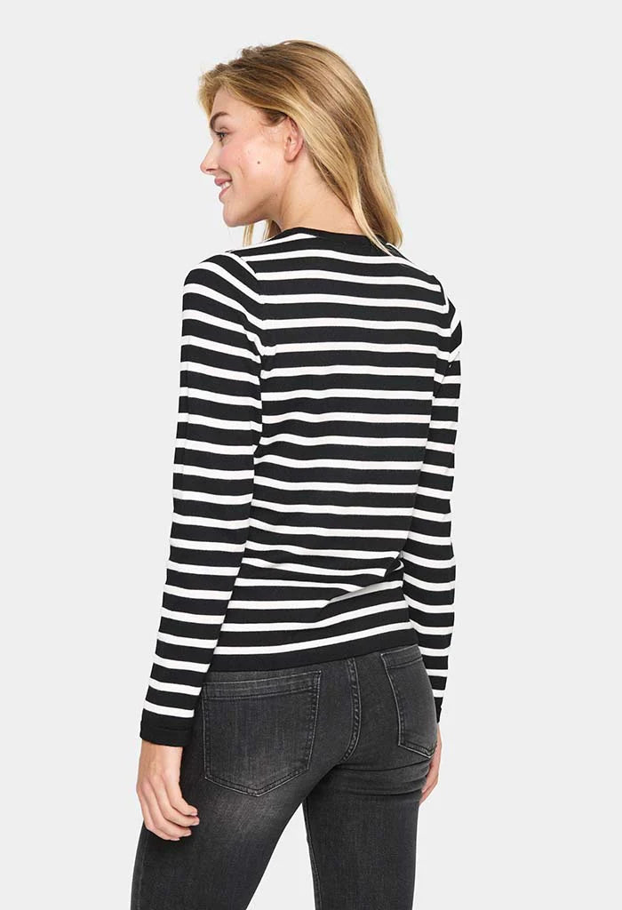 Saint Tropez Mila Striped Cardigan