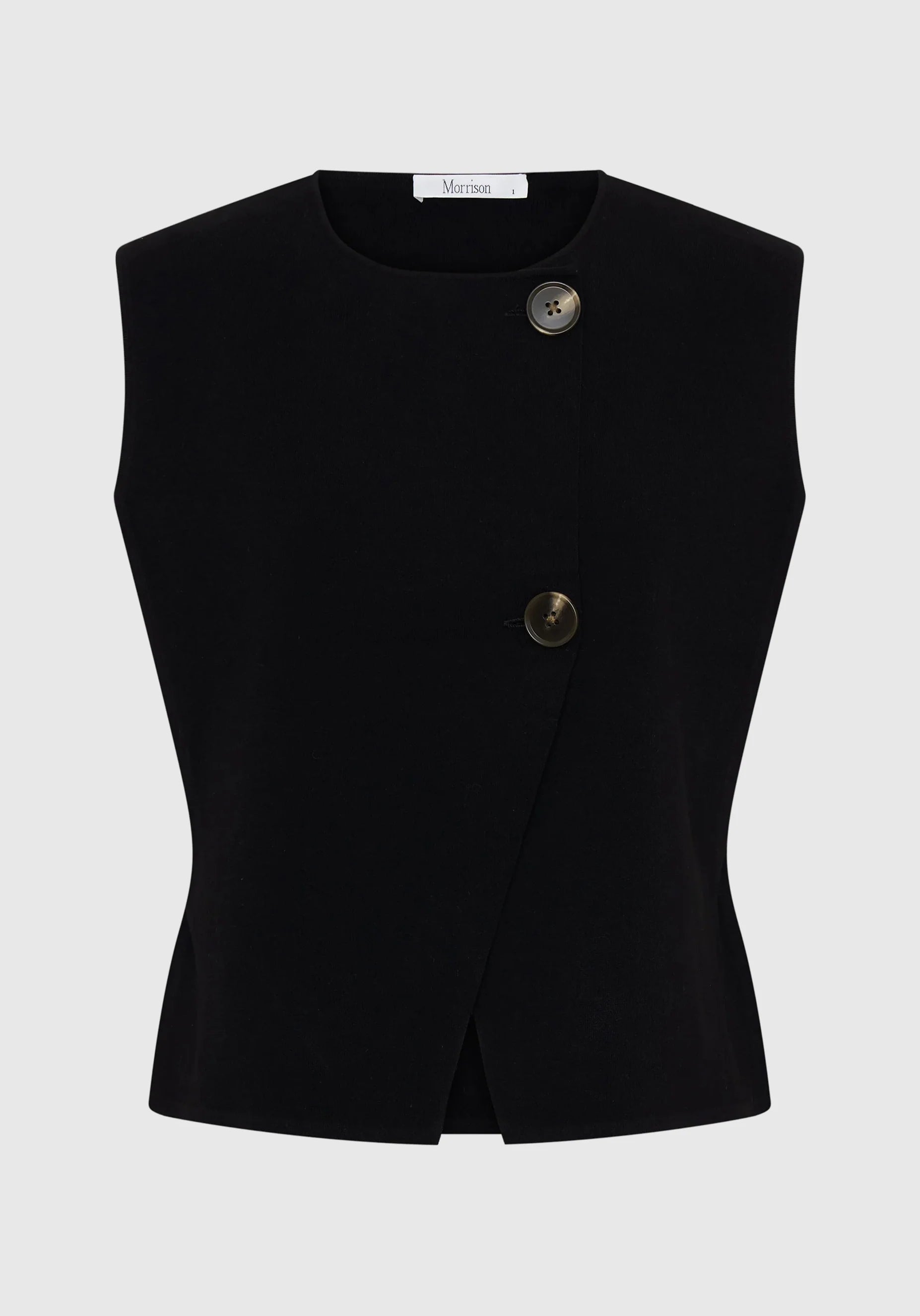 Bennett Knit Vest - Black