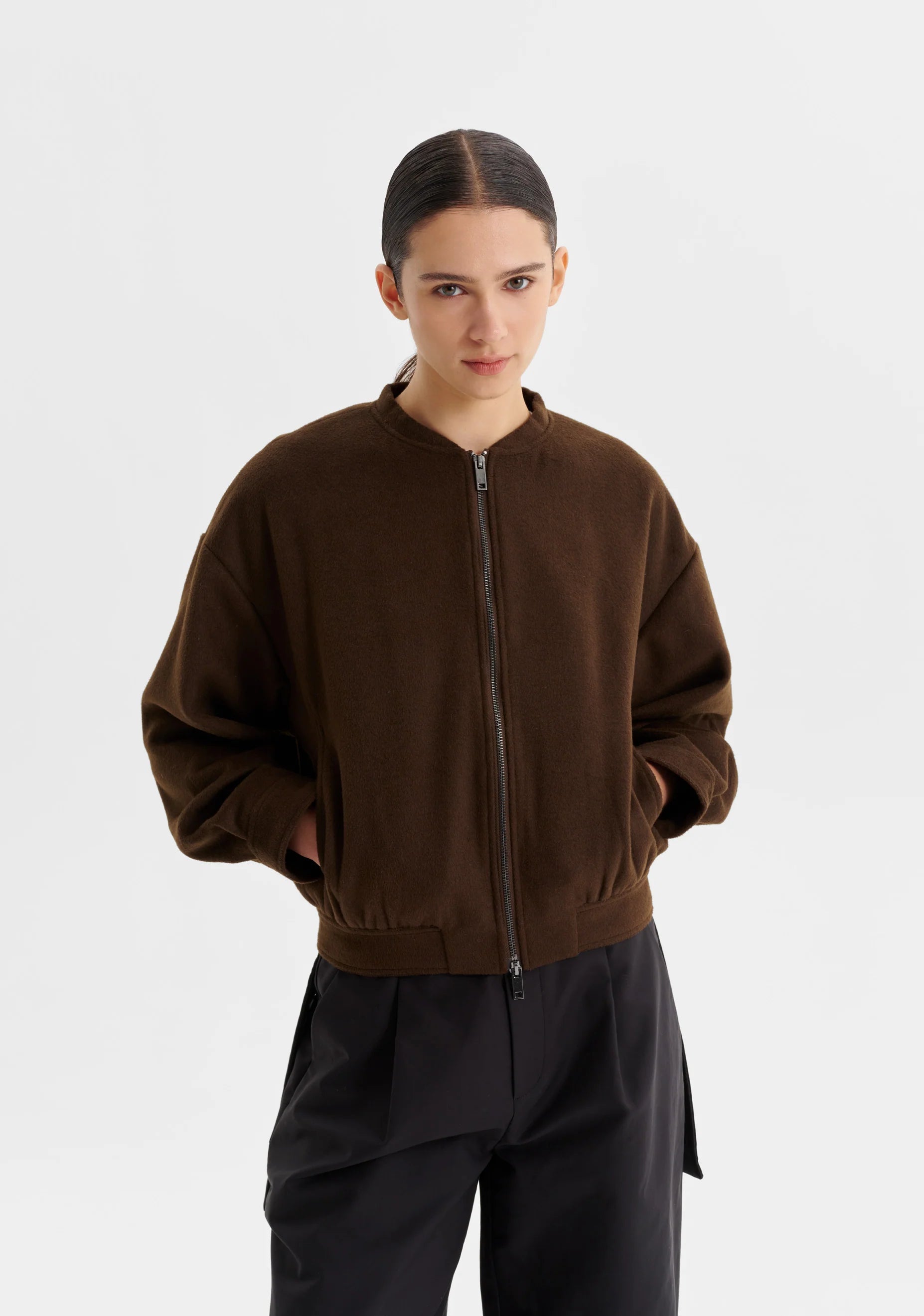 Elio Bomber Jacket - Hunter