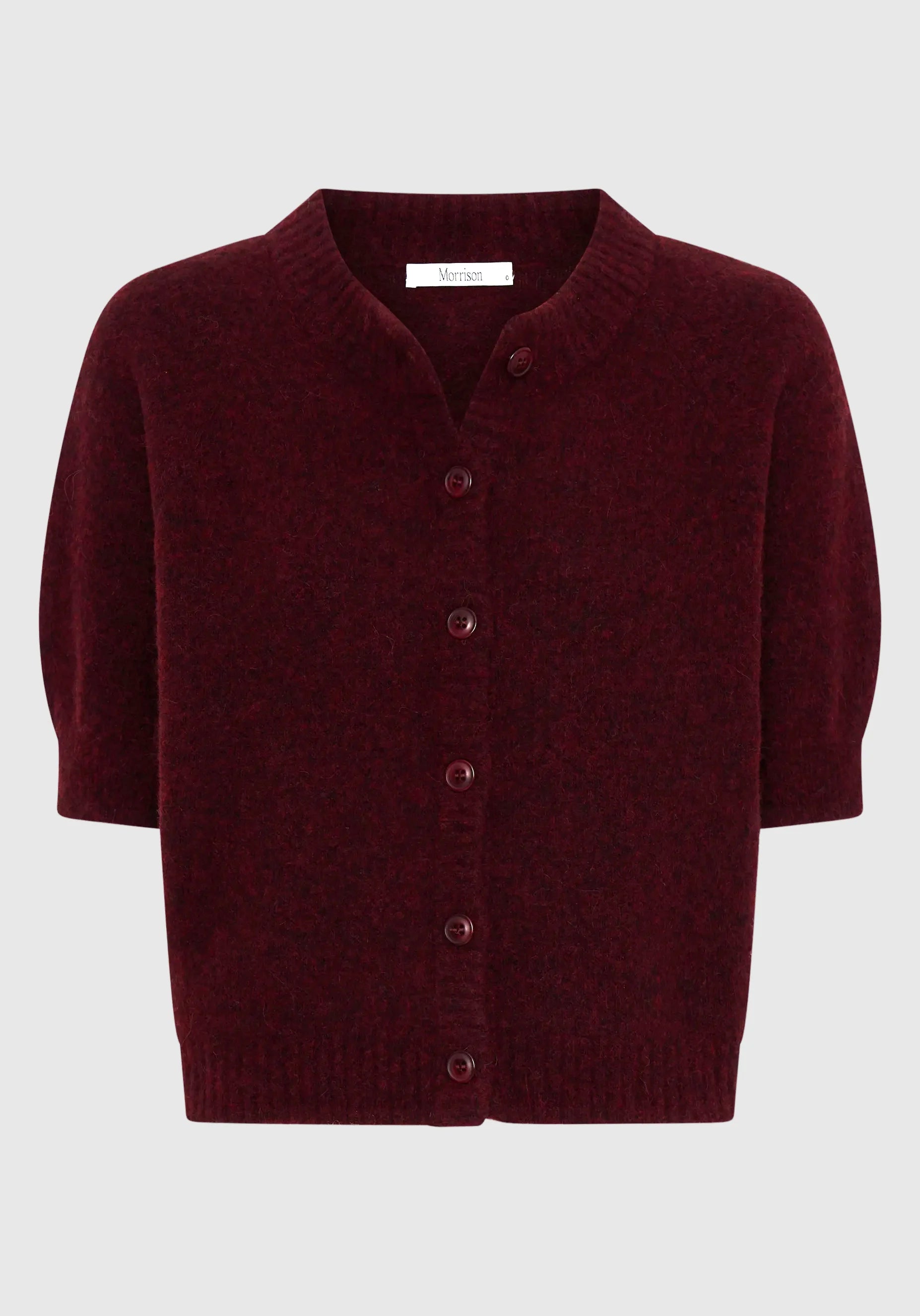 Morrison Solenne Knit Cardigan - Eggplant