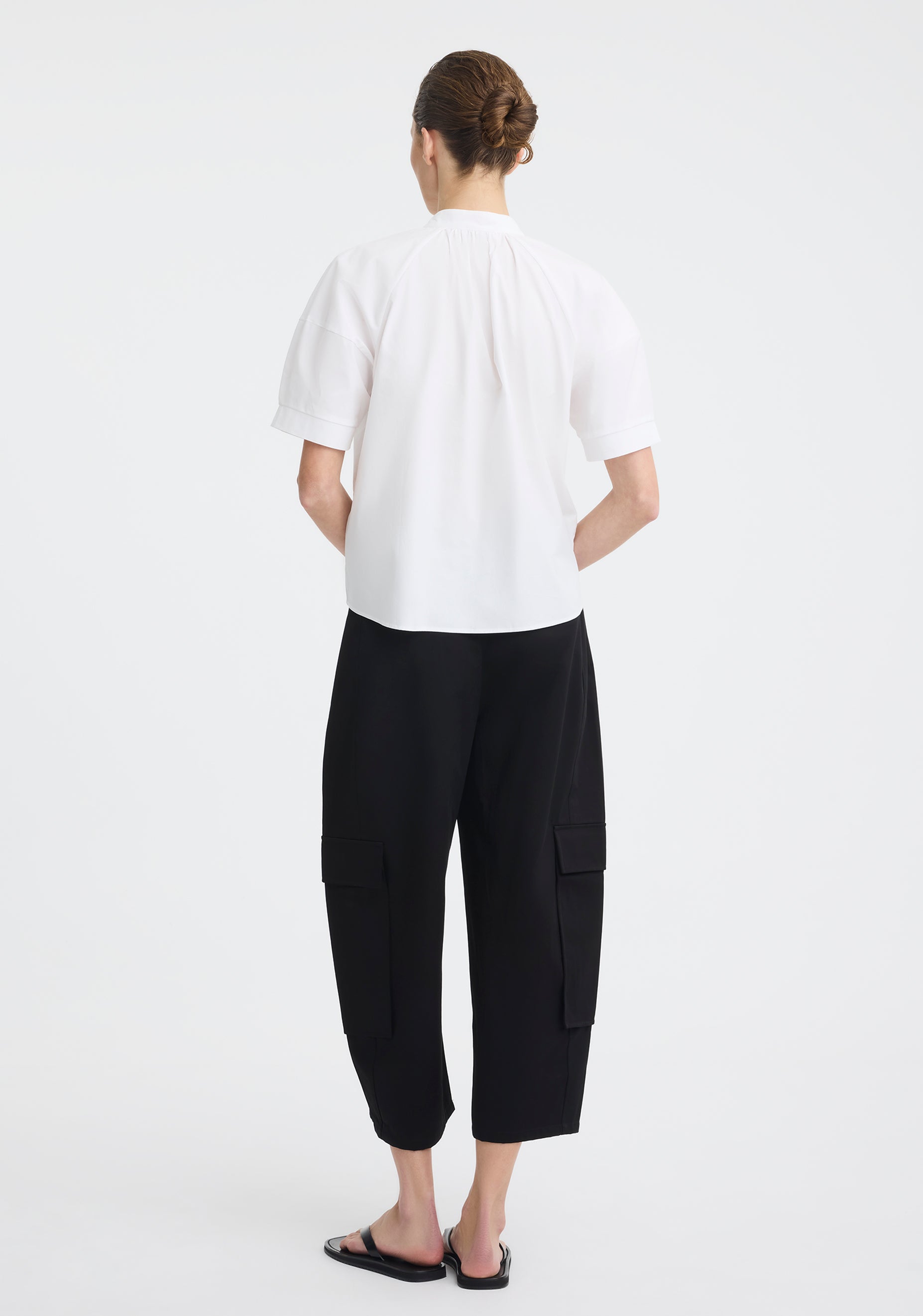 Morrison Marina Cotton Blouse White