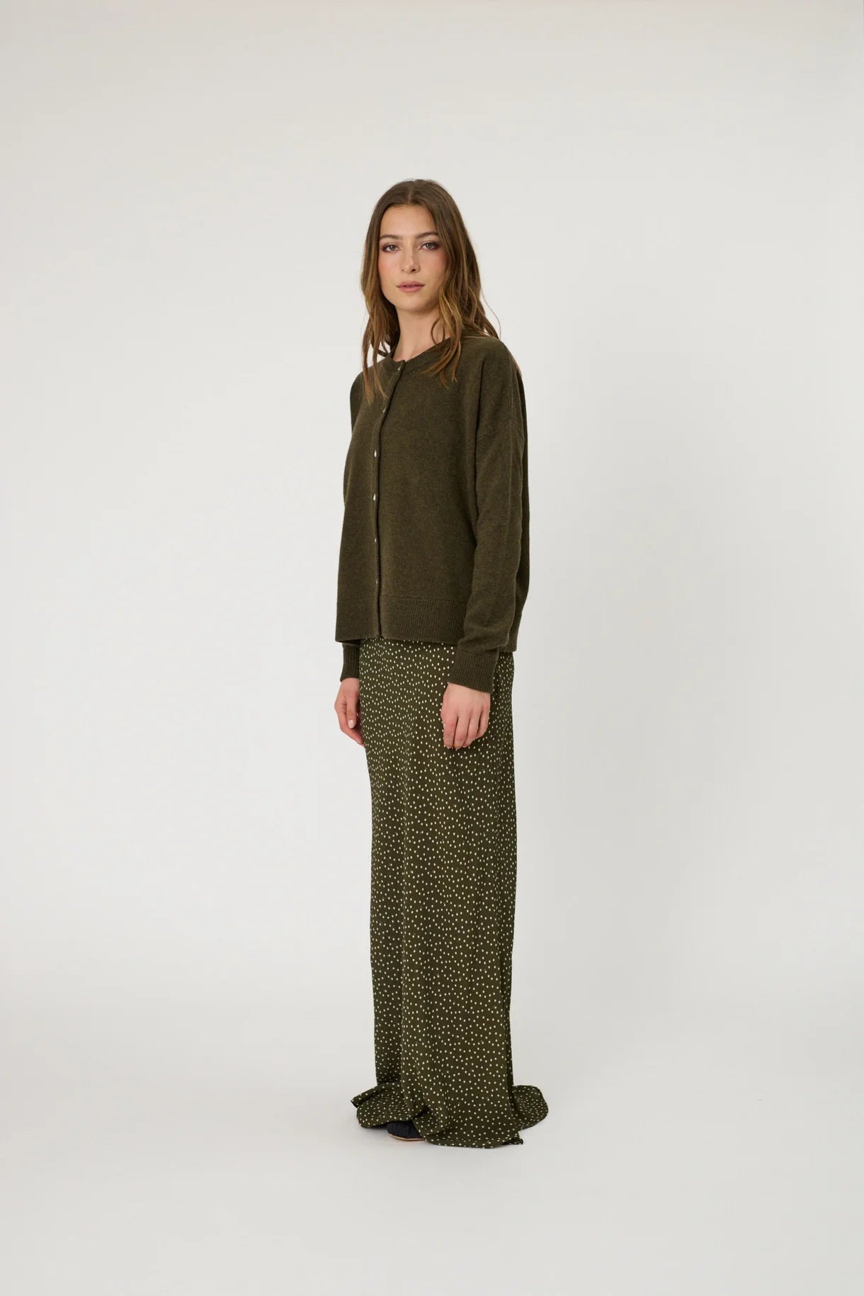 Tali Cardigan - Olive
