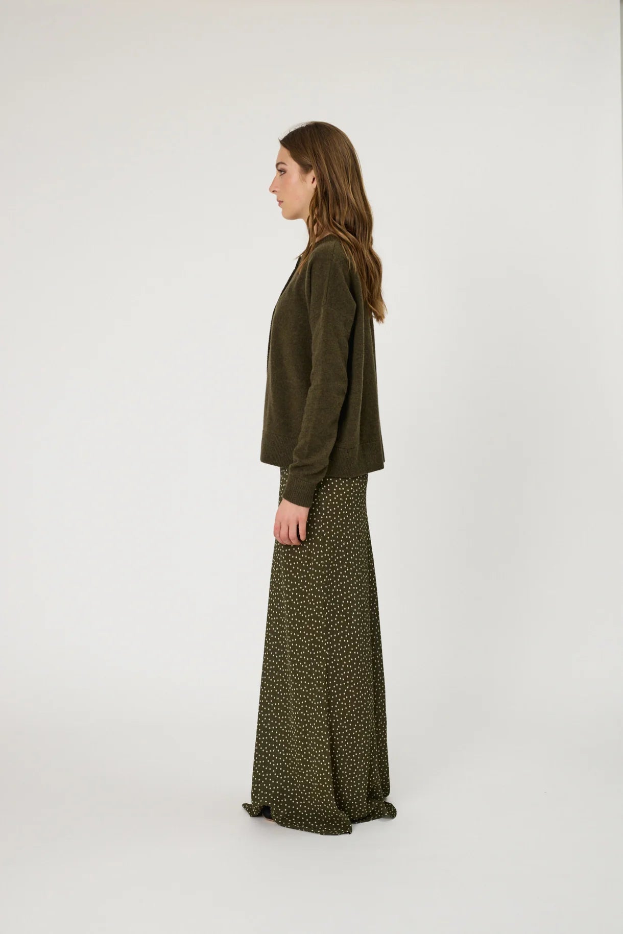 Tali Cardigan - Olive