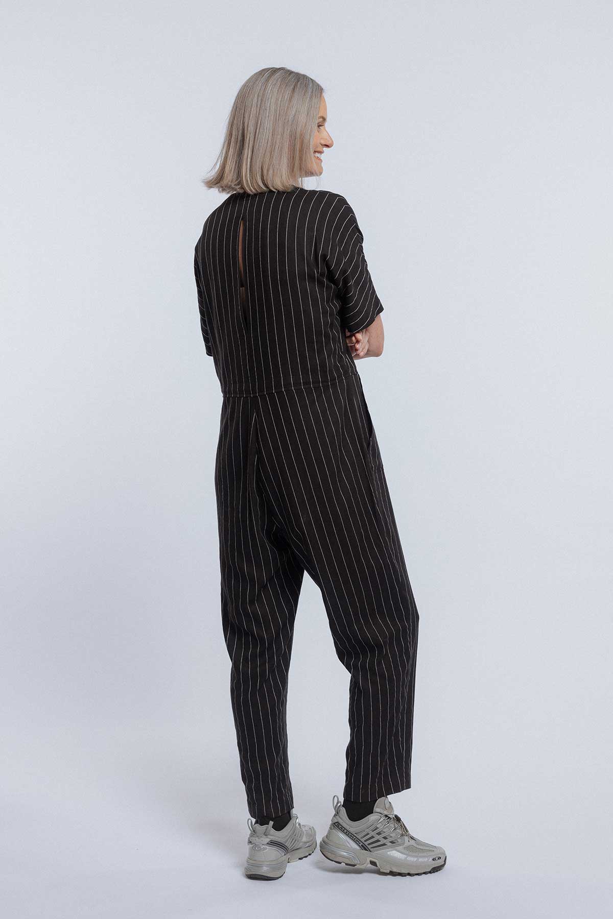 Newlands Studio Jumpsuit - Black Stripe