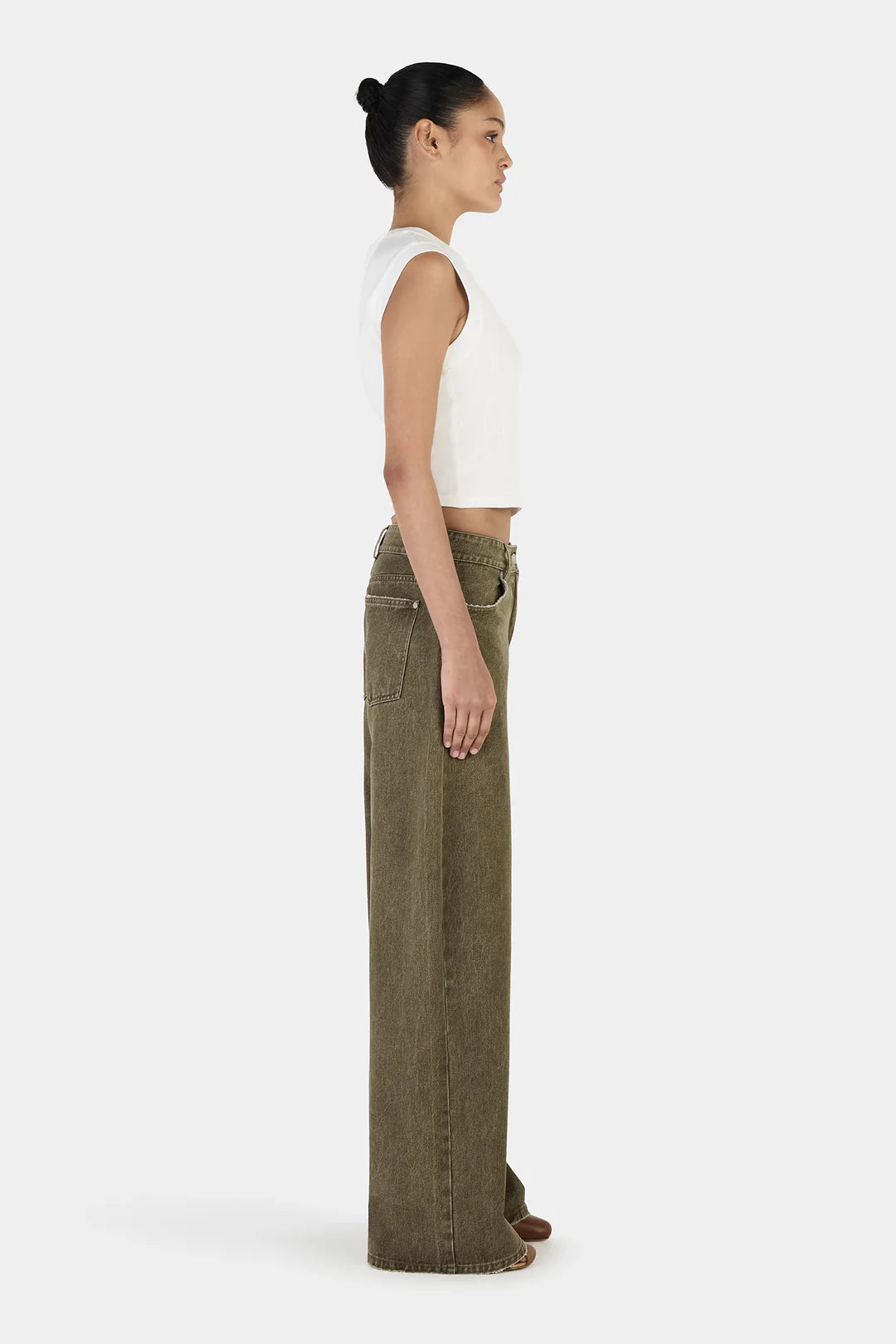 Paige Denim Jeans - Khaki