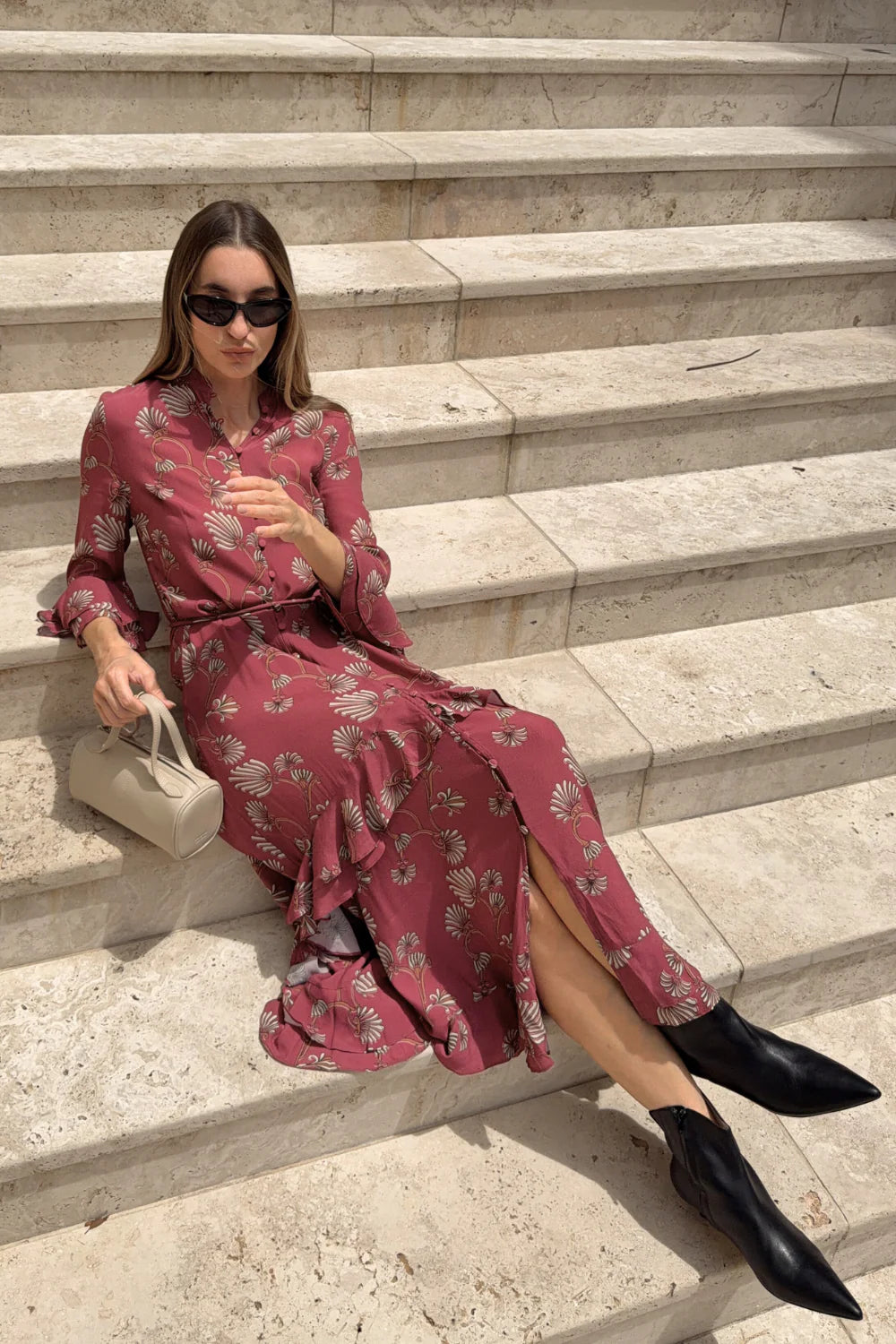 Zoe Kratzmann Nomad Dress - Berry Noveau