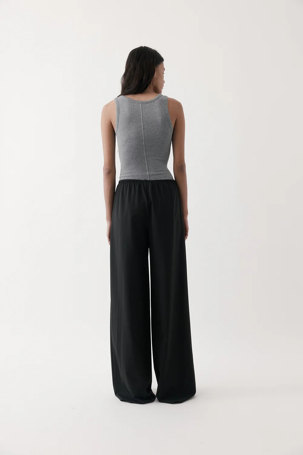 Pull On Trouser - Black