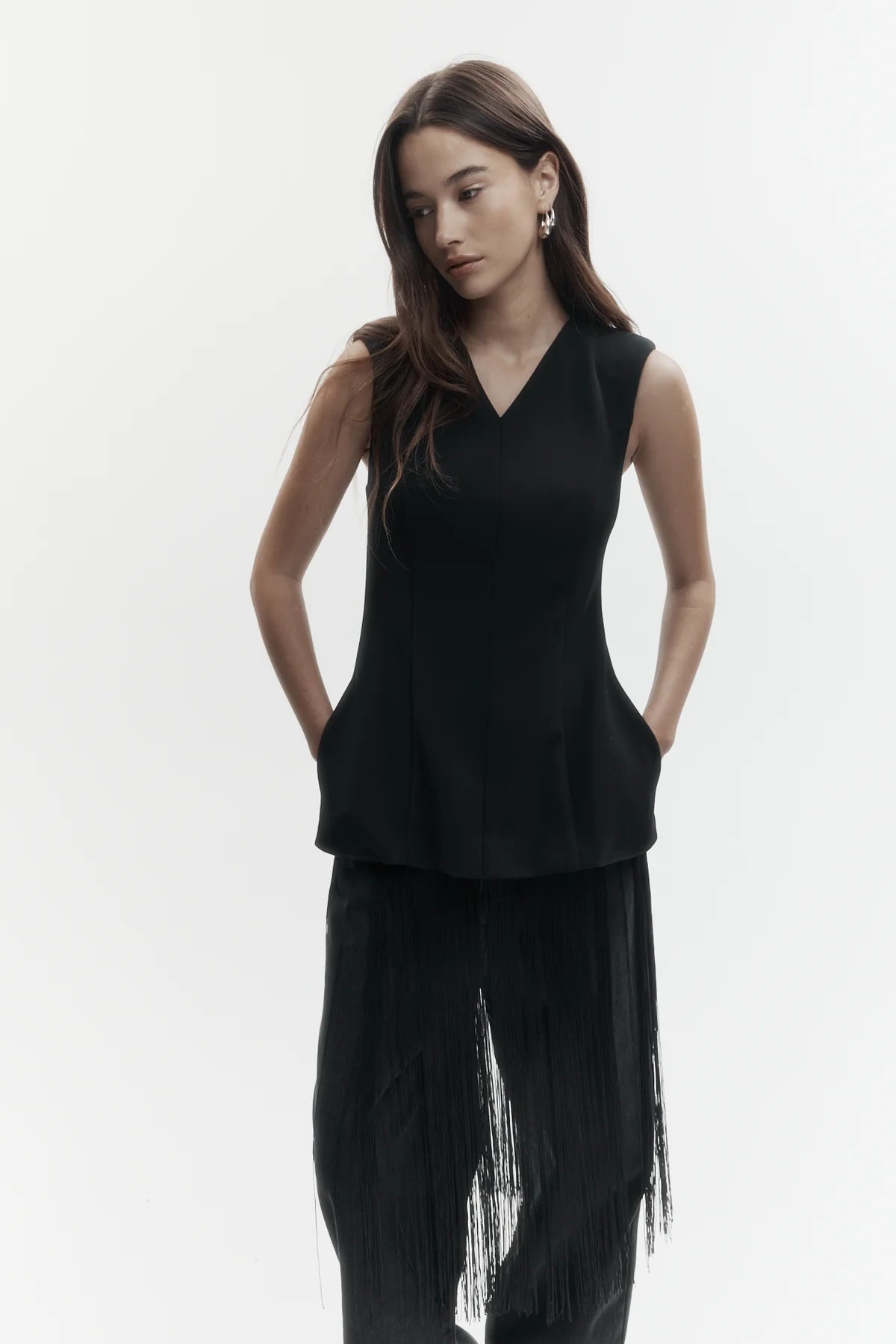 Form Top - Black