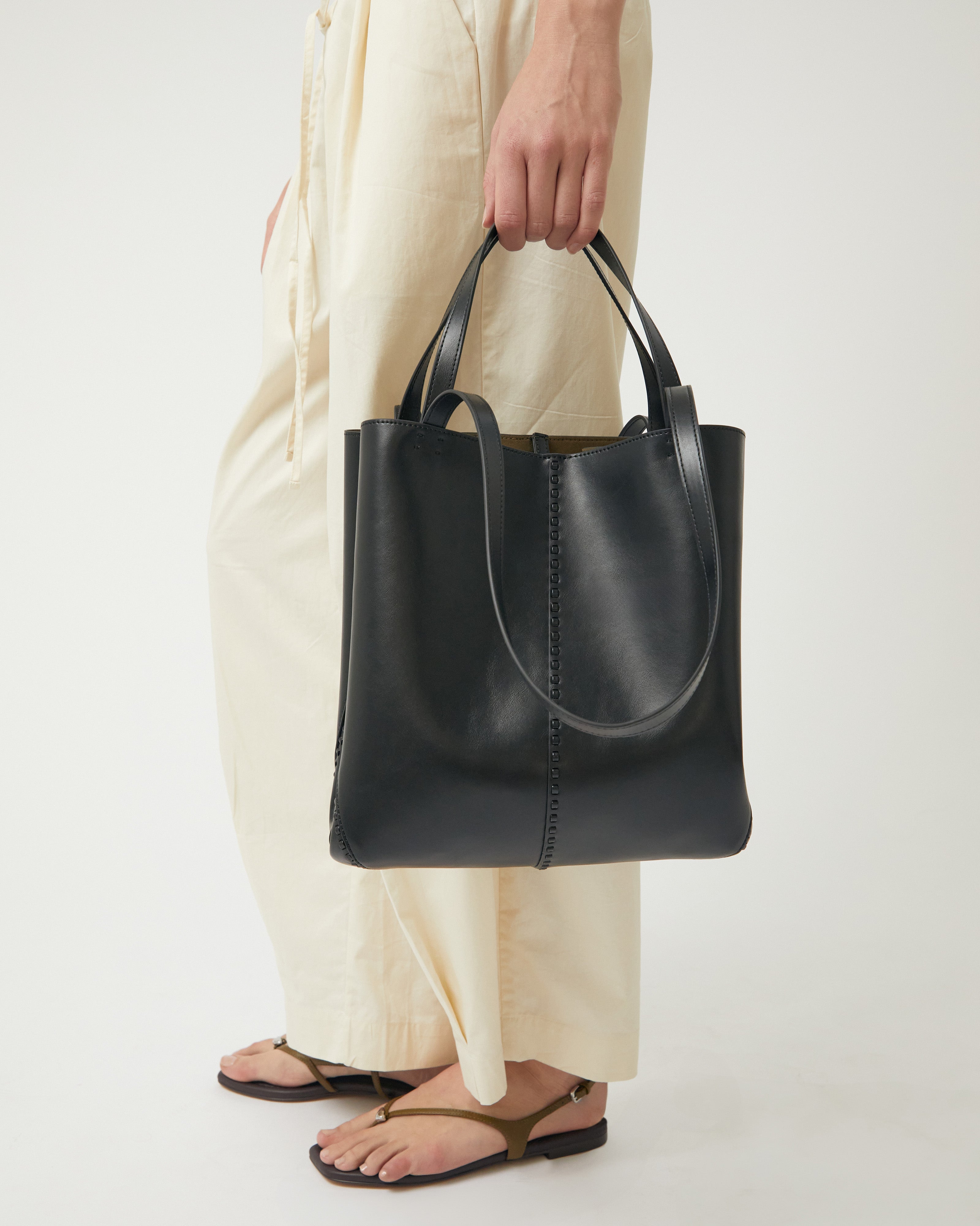 Brie Leon Reese Market Tote - Noir