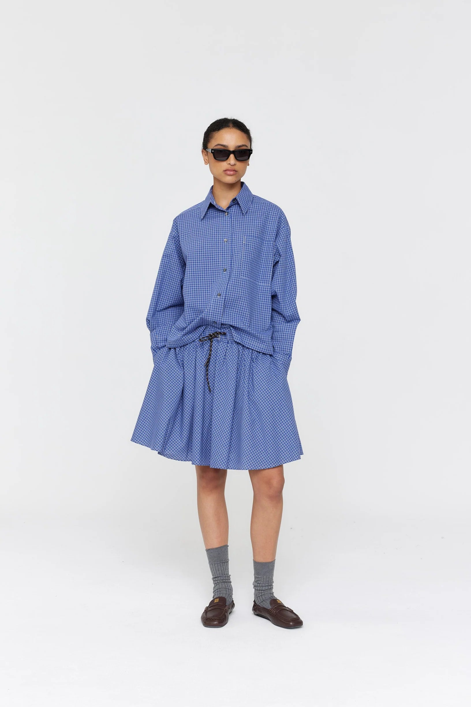 Botic Shirt - Blue Check