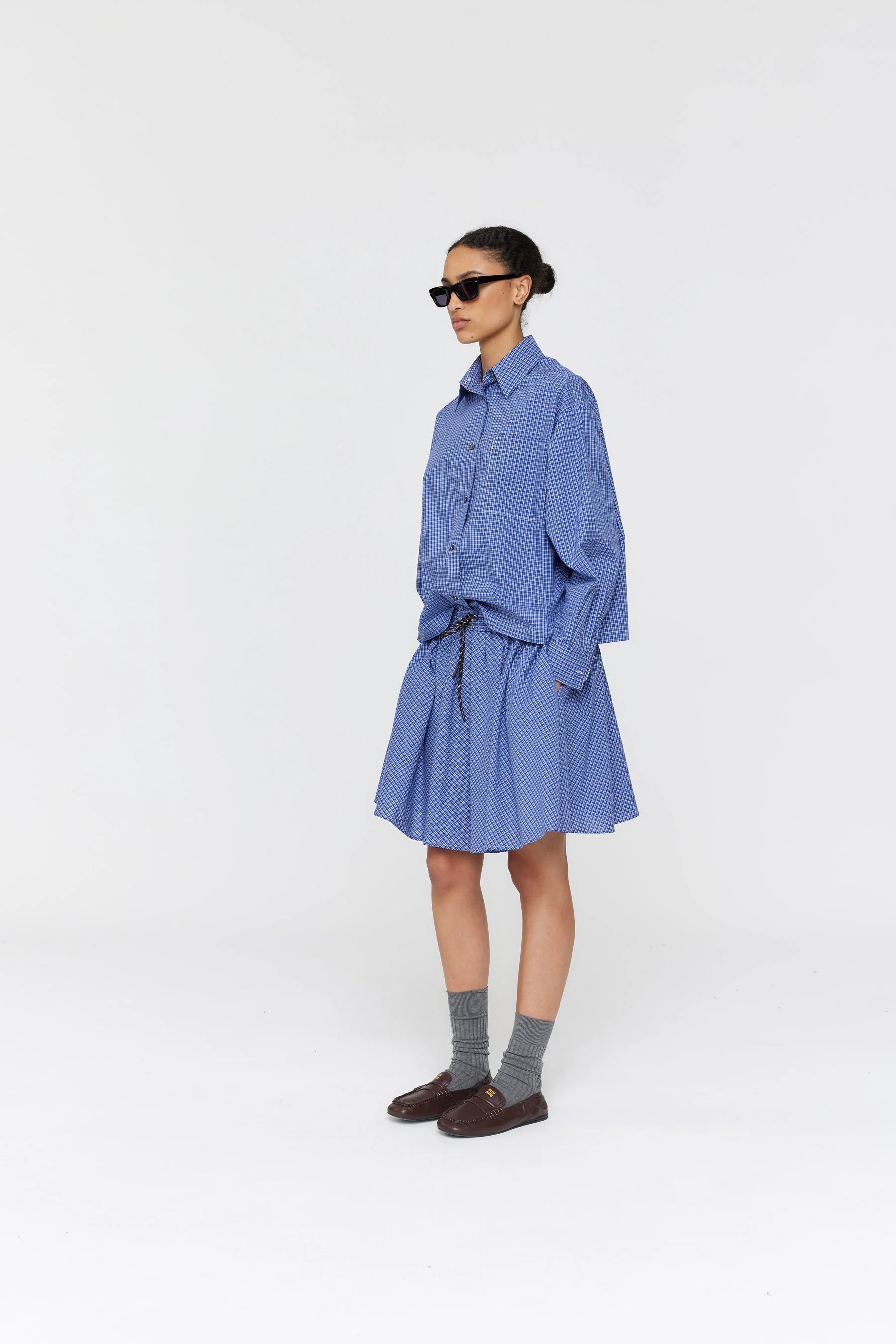 Botic Shirt - Blue Check