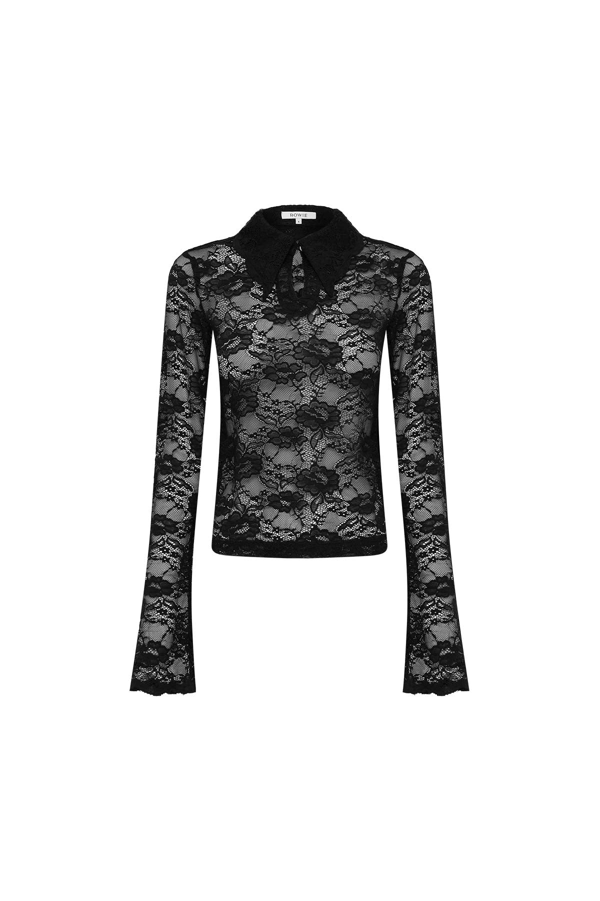 Charlotte Rose Lace Top - Noir