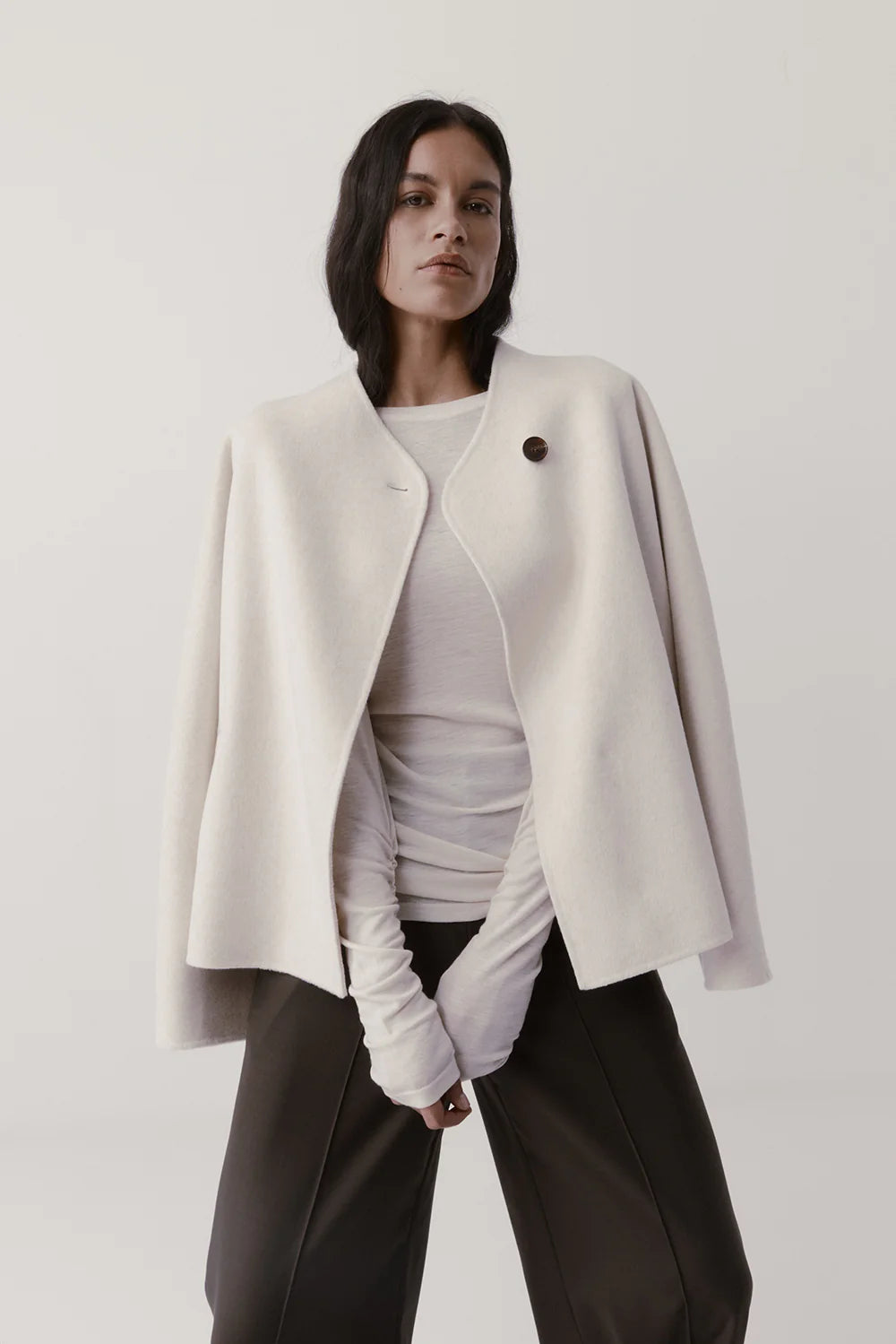 Ramona Jacket - Ivory