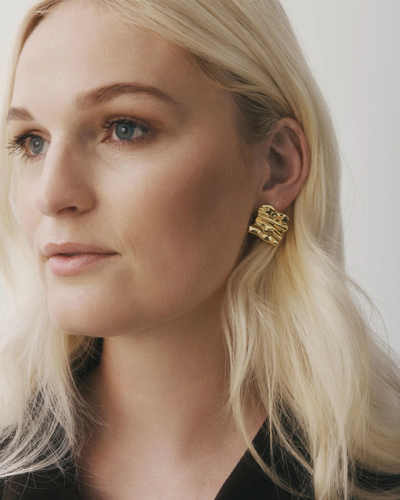 River Earrings - Gold