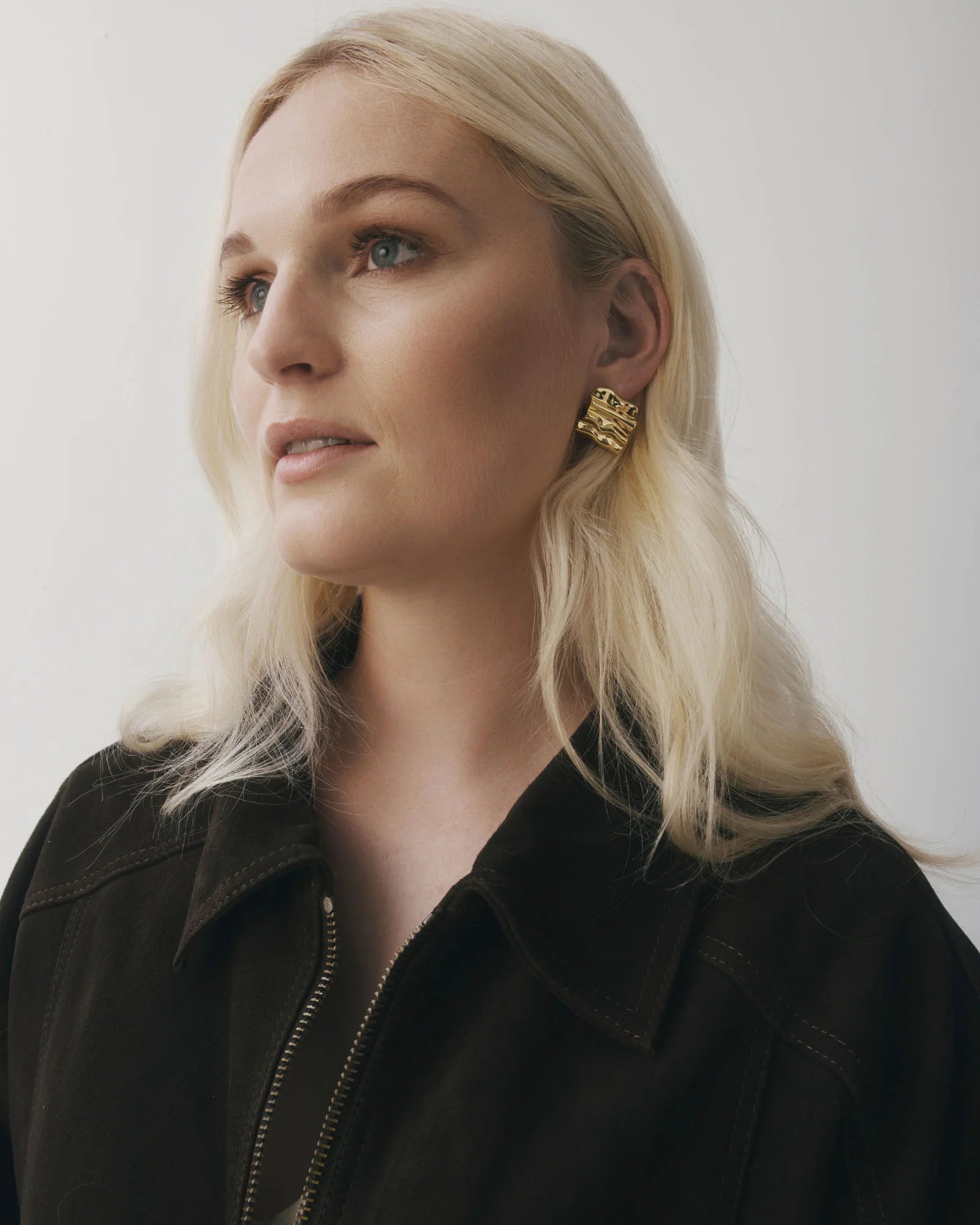 River Earrings - Gold