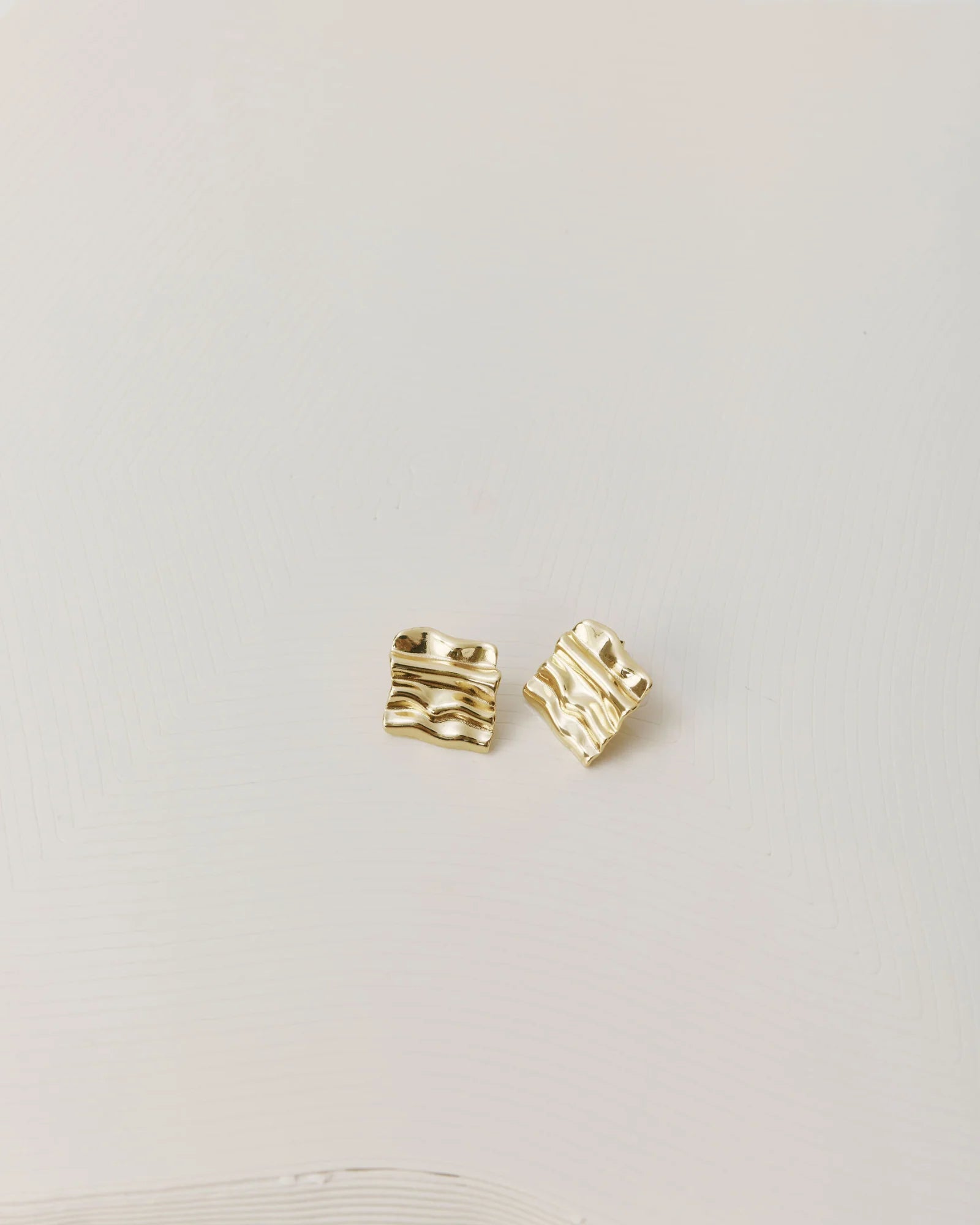 River Earrings - Gold