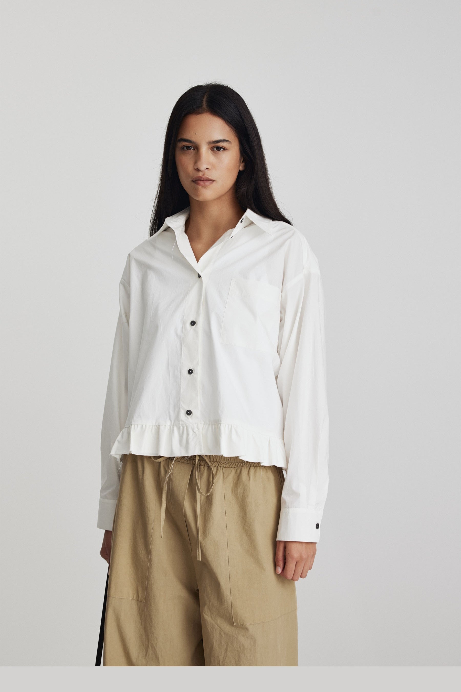 Ricochet Bodin Shirt - Ivory