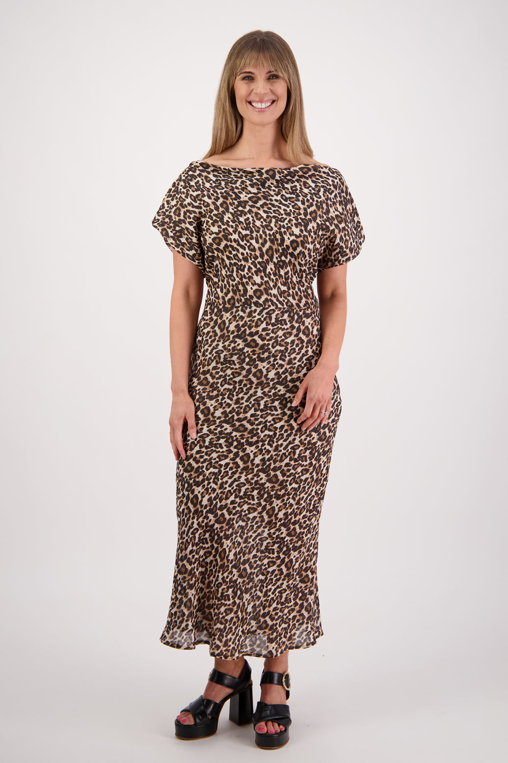 Sassy Dress - Leopard