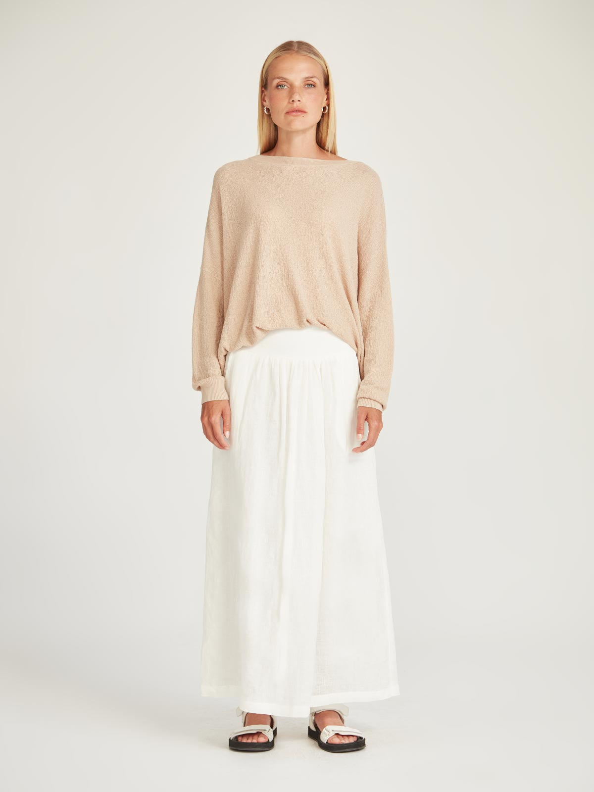 Penelope Boucle Weekender - Sand