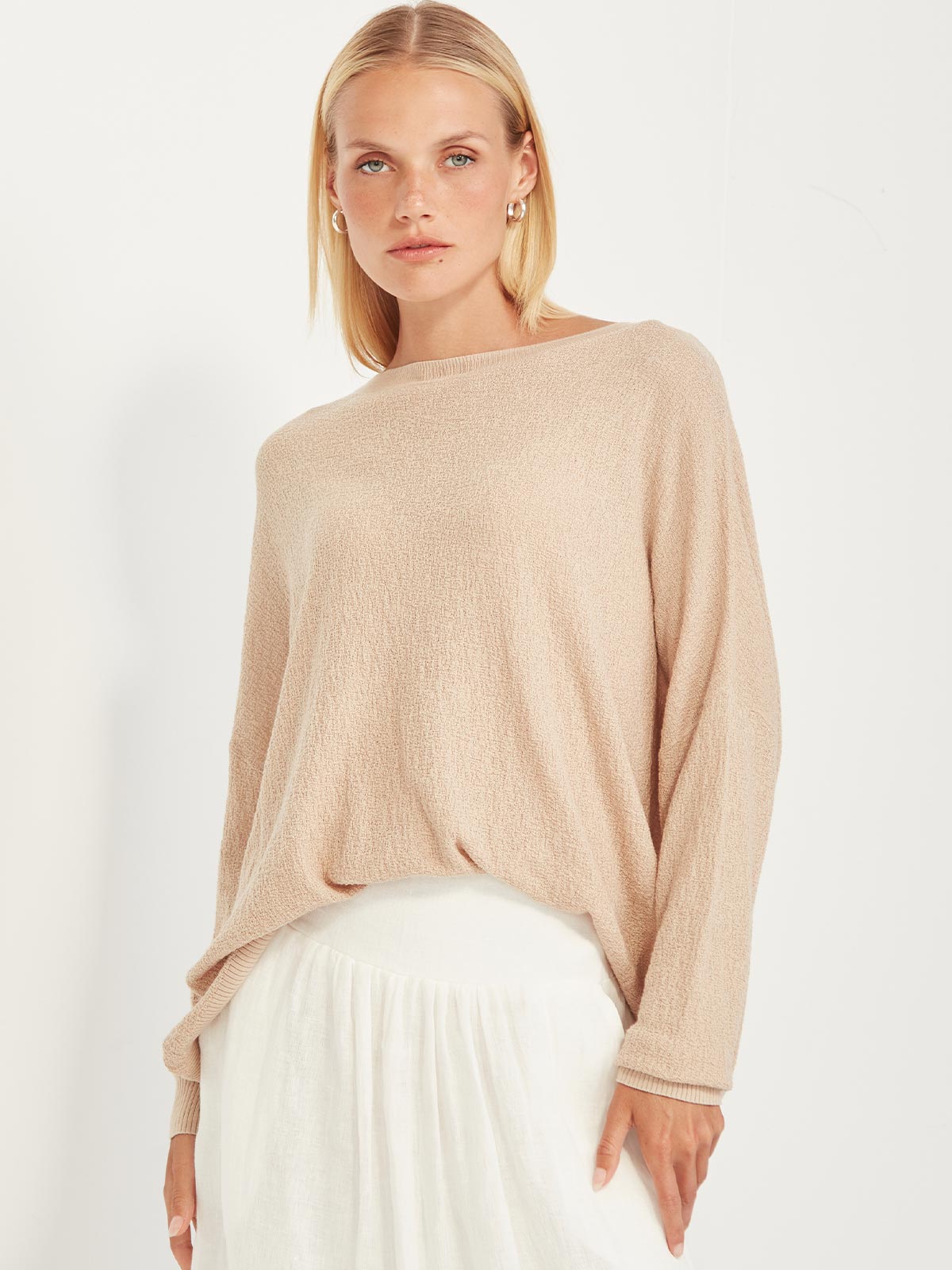 Penelope Boucle Weekender - Sand