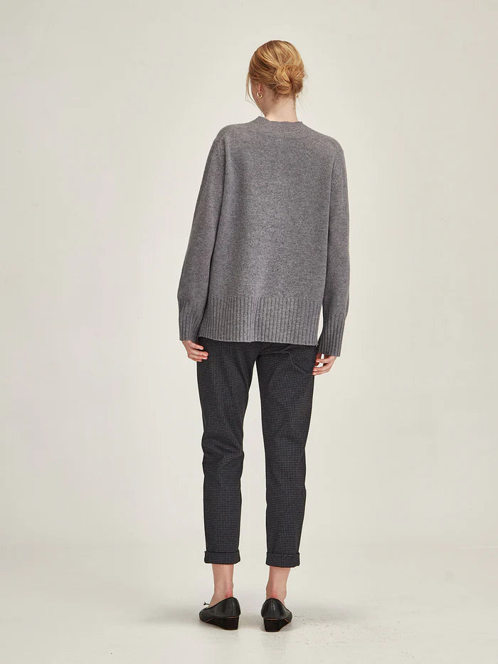 Rei Merino Sweater - Grey Marle