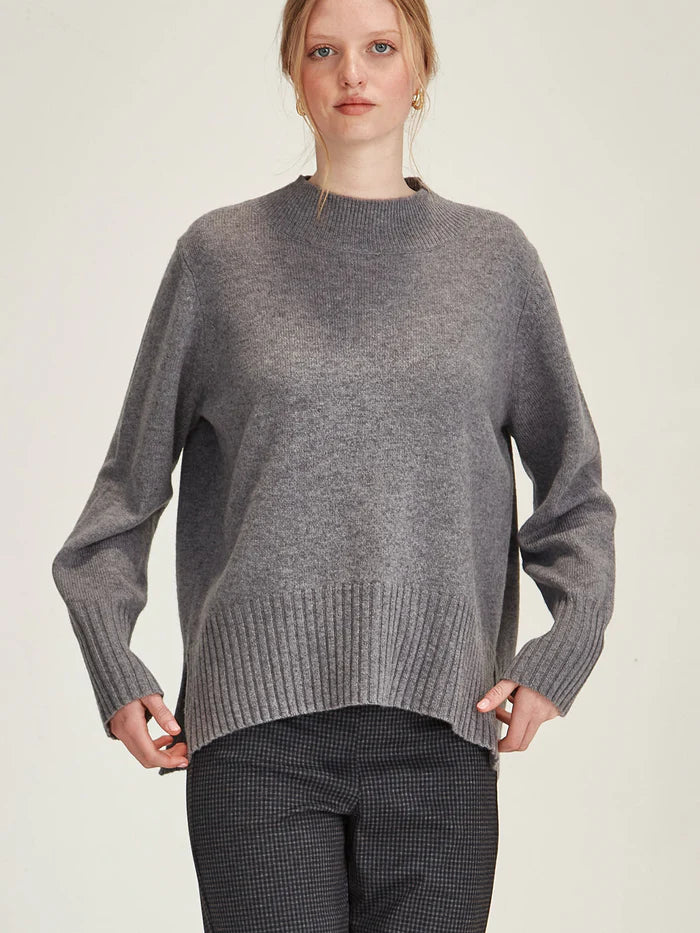 Rei Merino Sweater - Grey Marle