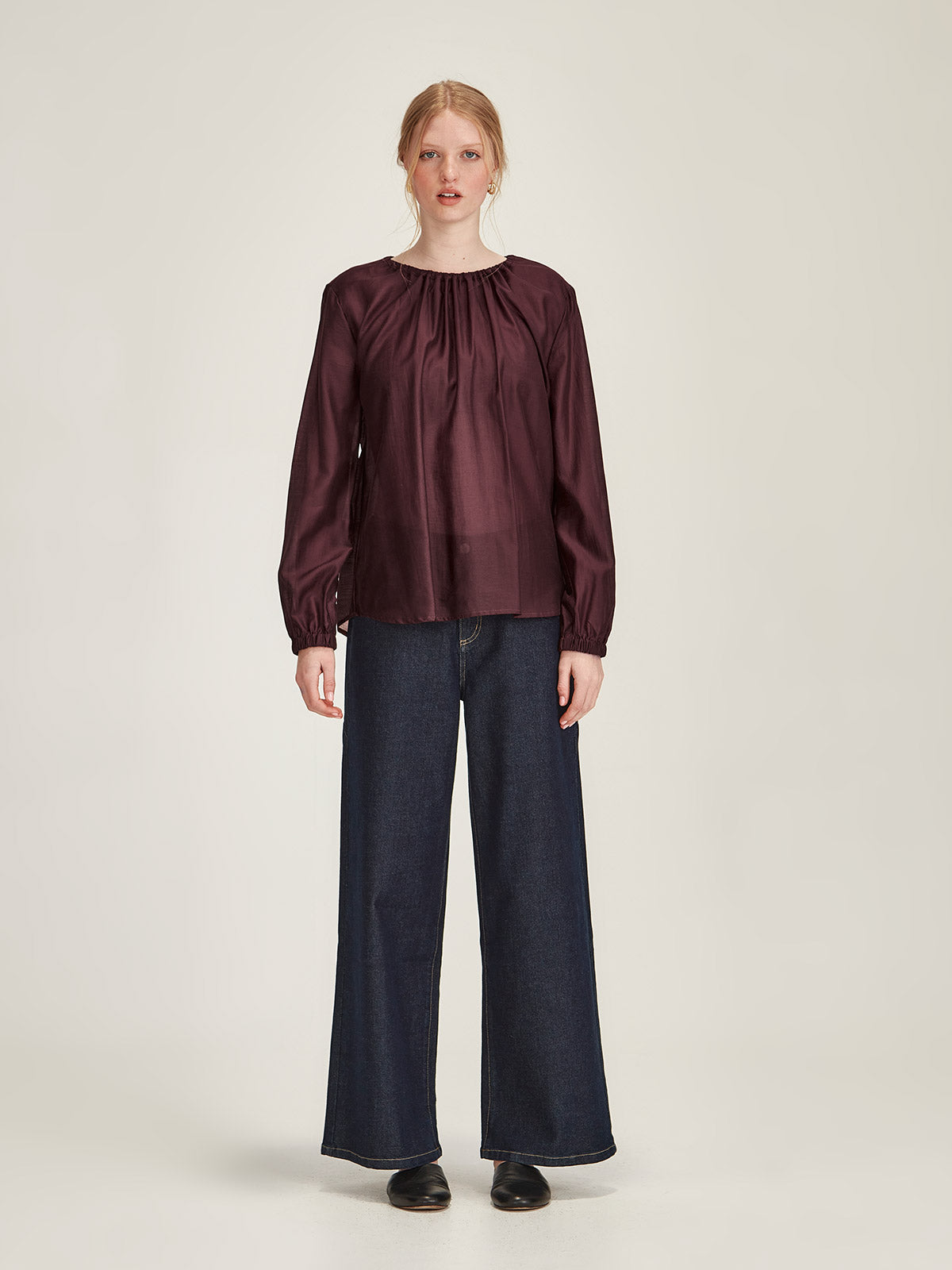 Anna Top - Plum