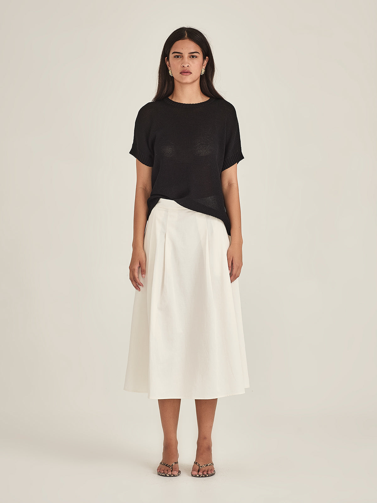 Sills Devon Skirt - Chalk