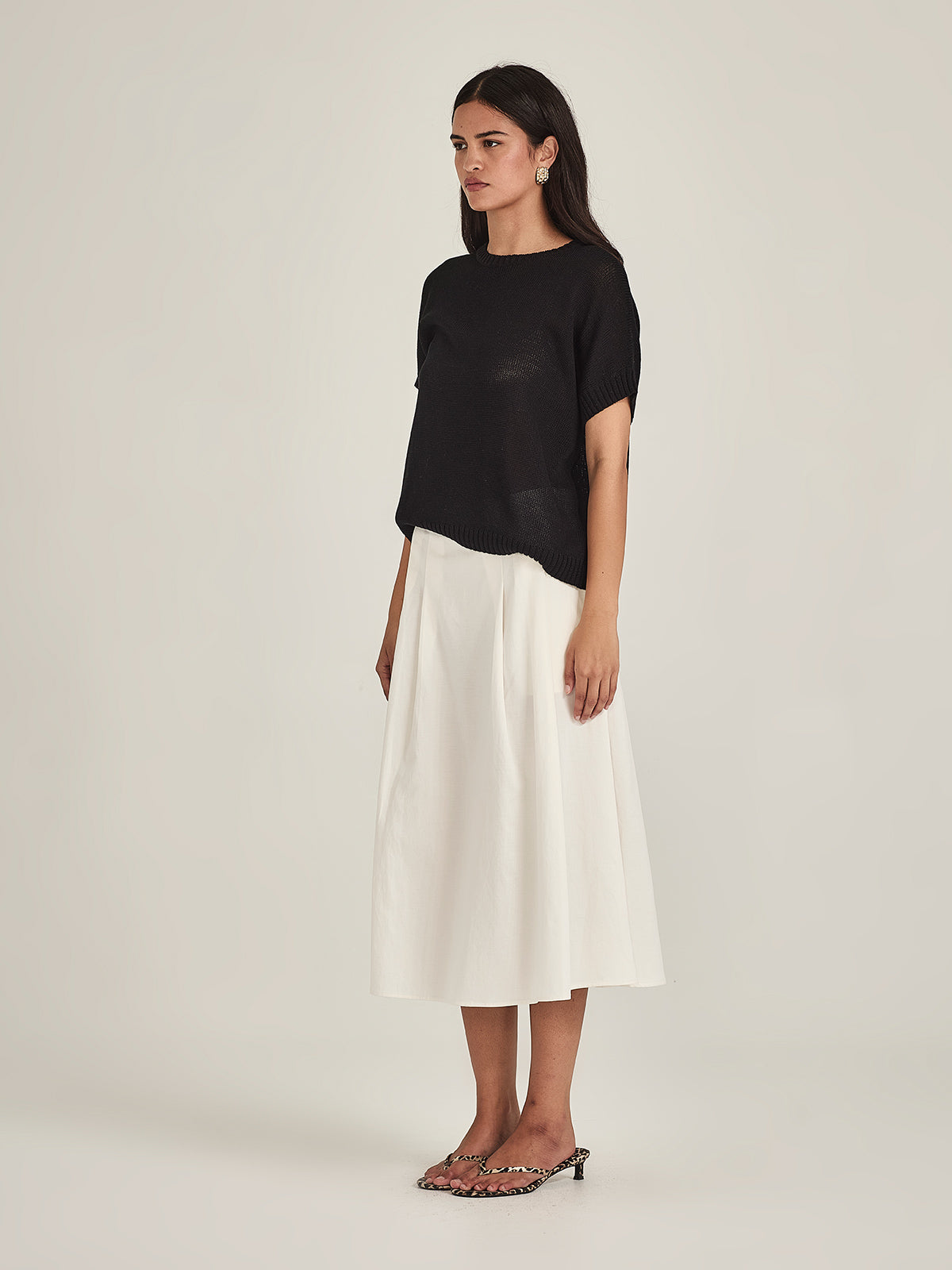 Sills Devon Skirt - Chalk