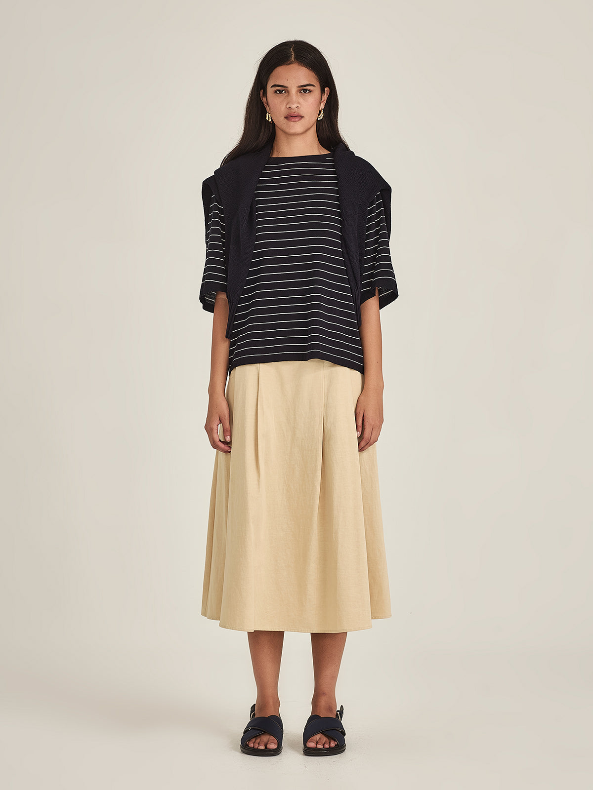 Sills Devon Skirt - Champagne