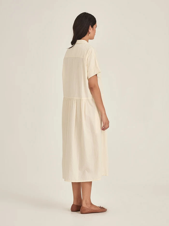 Sills Meadow Dress - Chalk