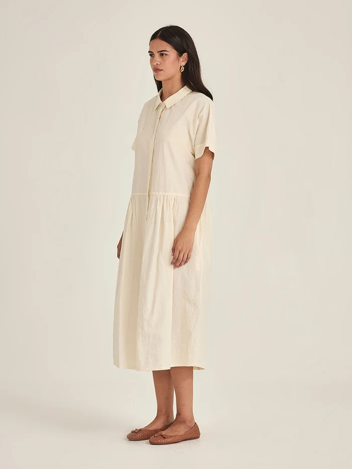 Sills Meadow Dress - Chalk