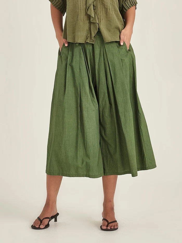 Sills Asha Flare Pant - Grass Green