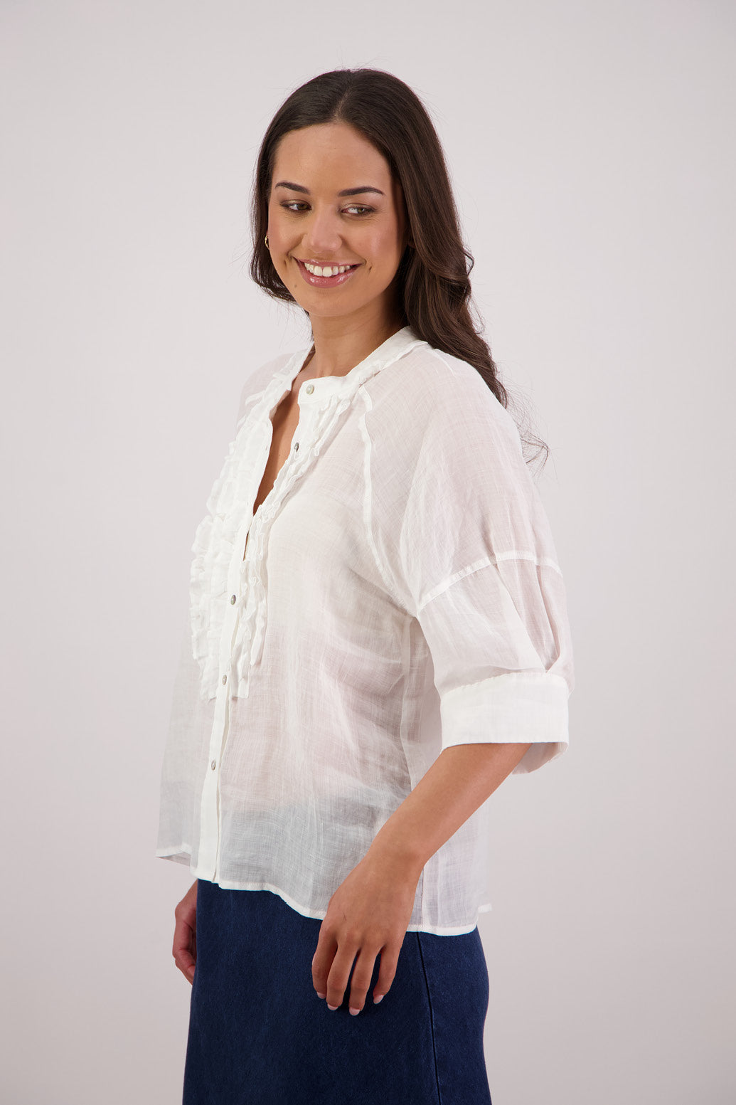 Briarwood Tiffany Top - White