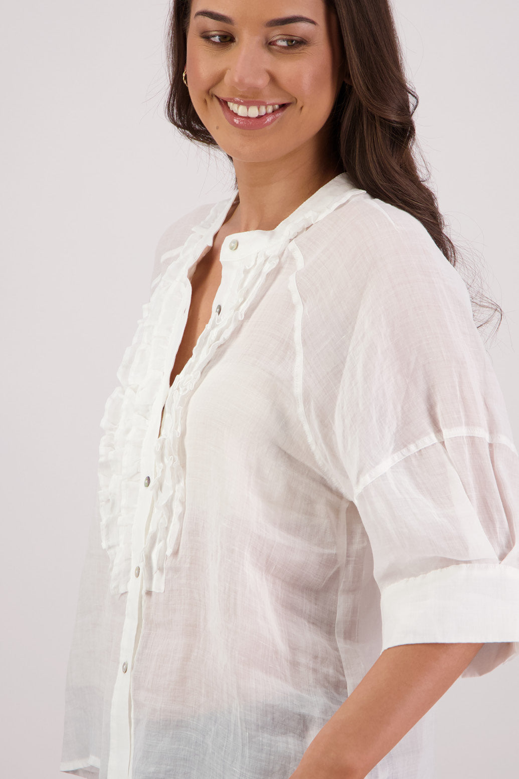 Briarwood Tiffany Top - White