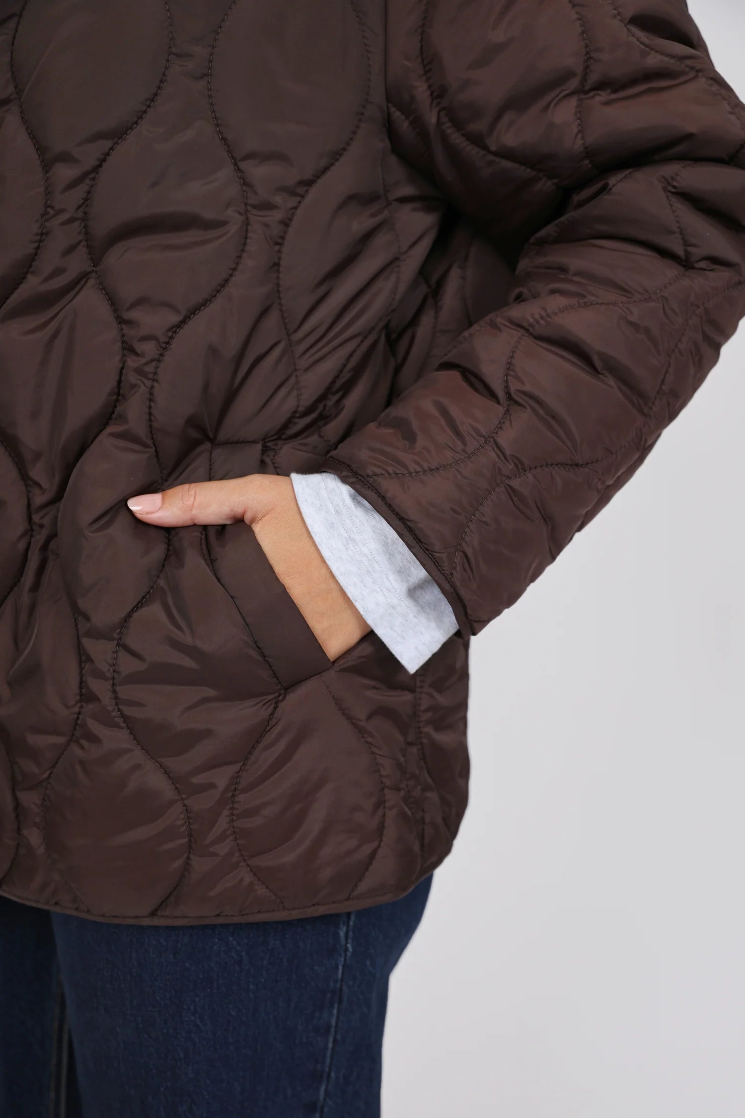 Toronto Quilted Jacket - Java