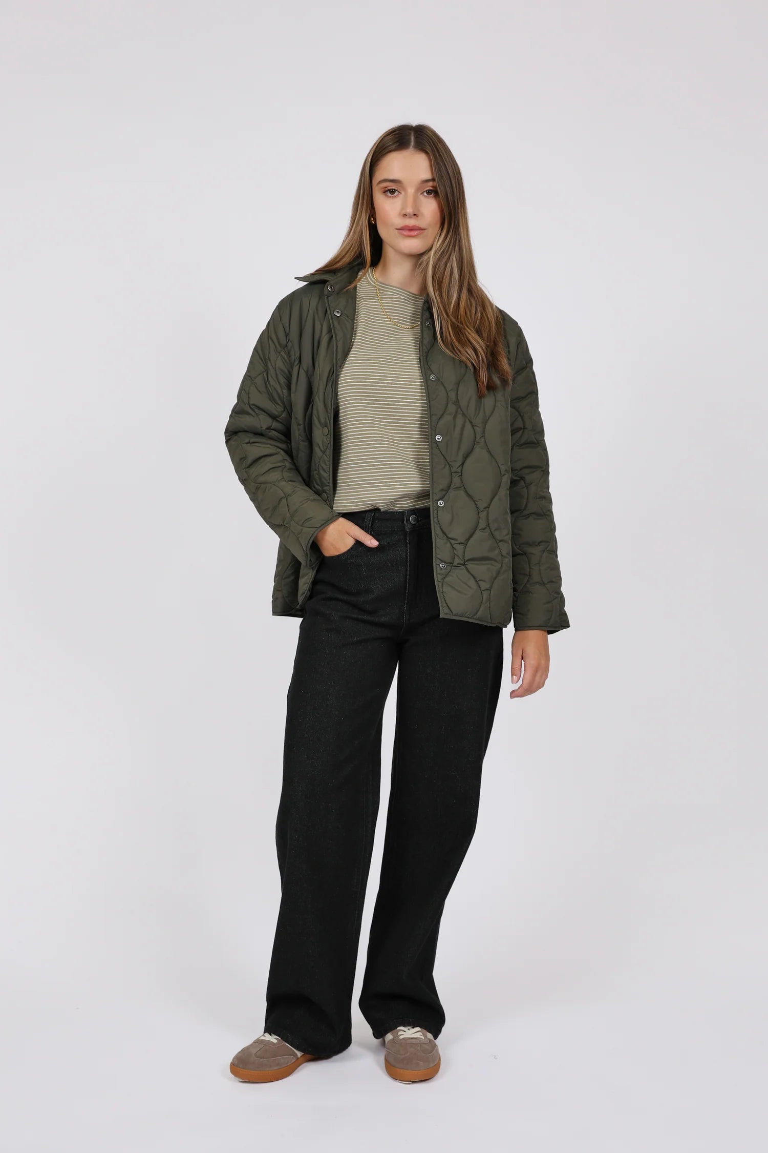 Toronto Quilted Jacket - Spruce