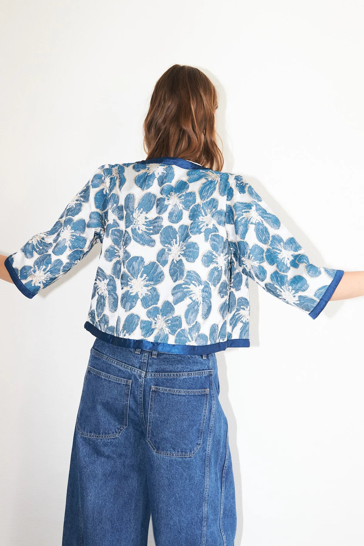 Lollys Laundry Trine Short Jacket - Blue