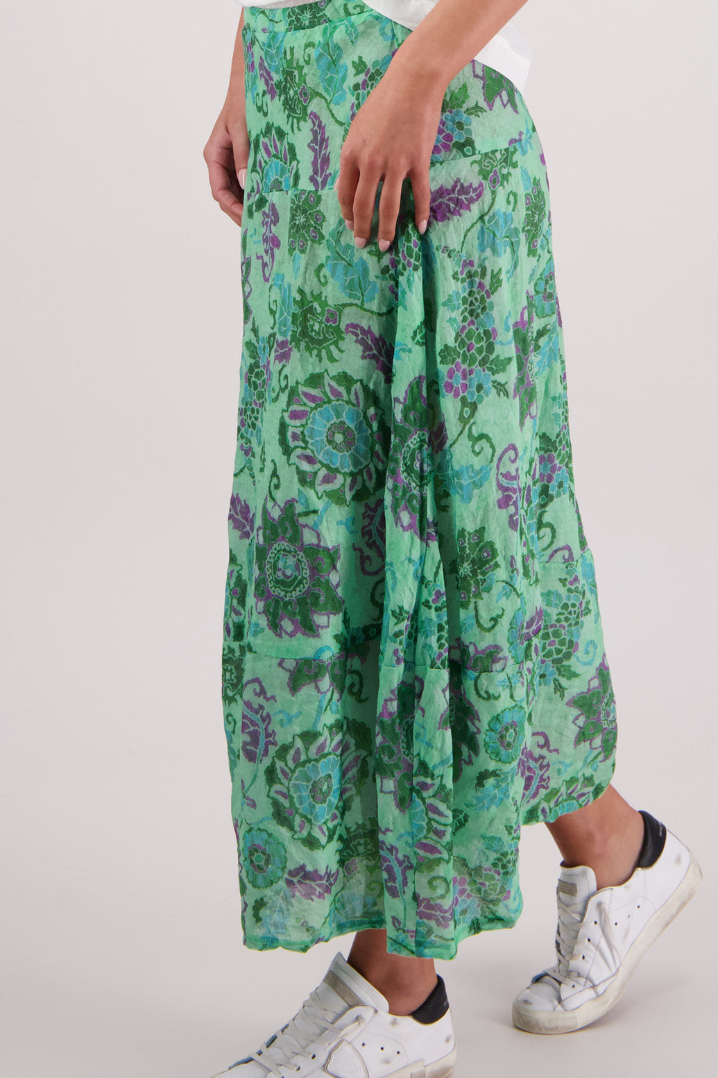 Briarwood Tutti Skirt - Green Floral