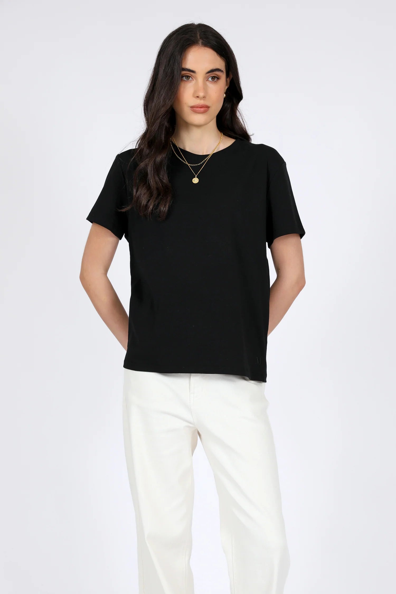 Uno Short Sleeve Tee - Black