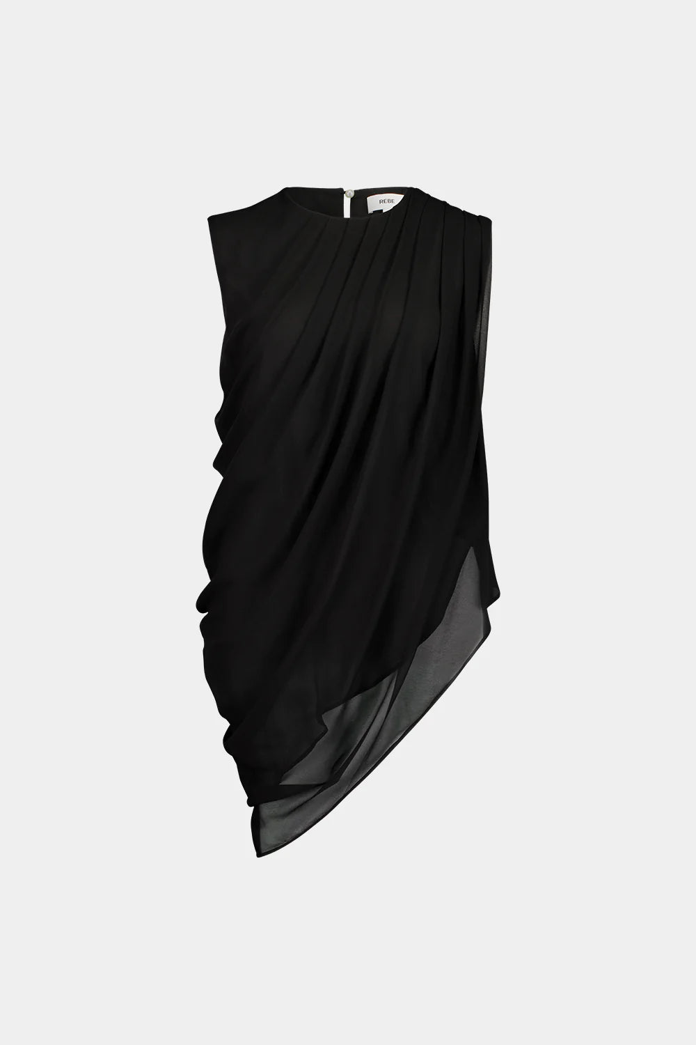 Draped Top - Black