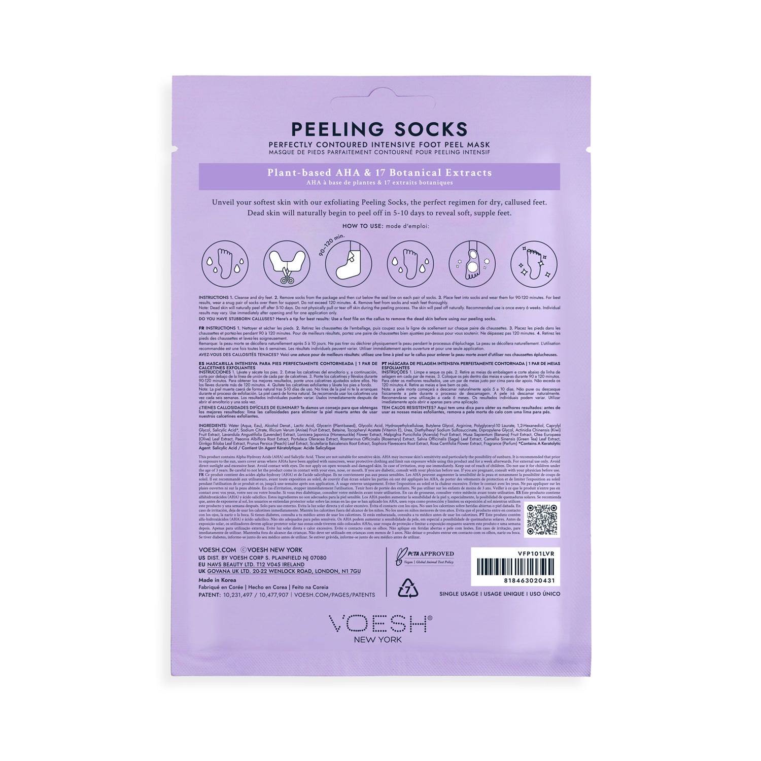 Peeling Socks