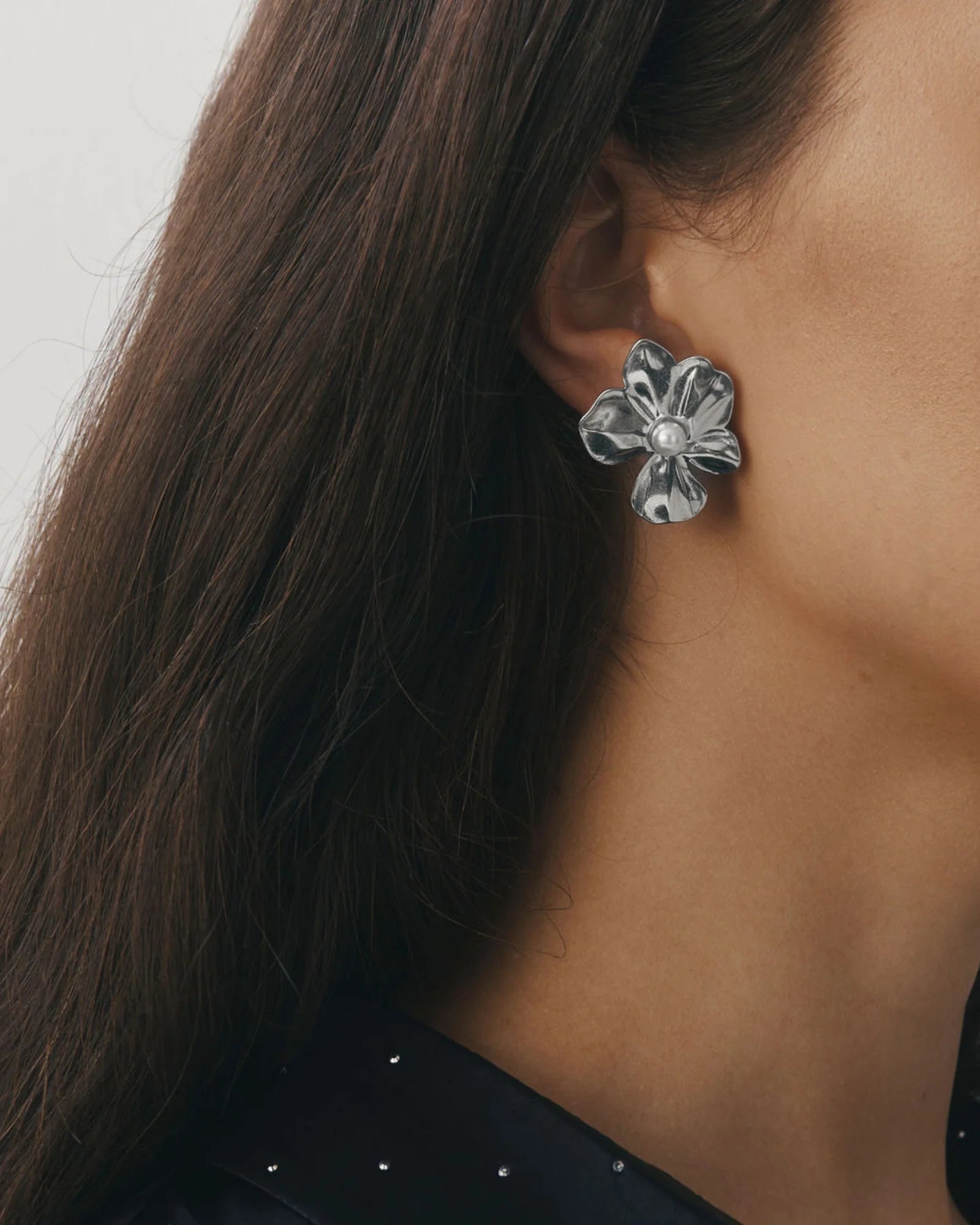 Violet Earrings - Silver