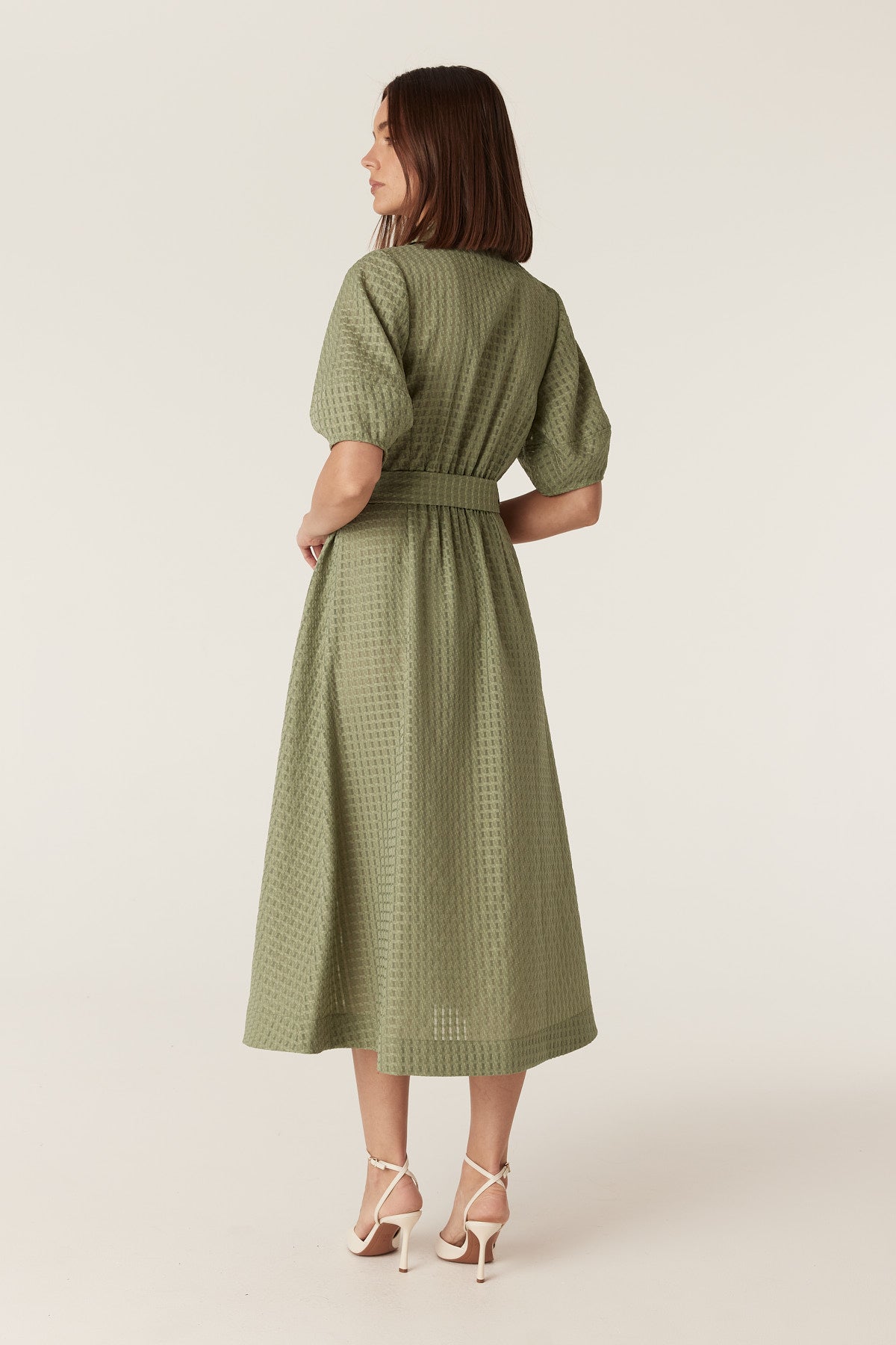 Cable Melbourne Alana Midi Dress - Olive