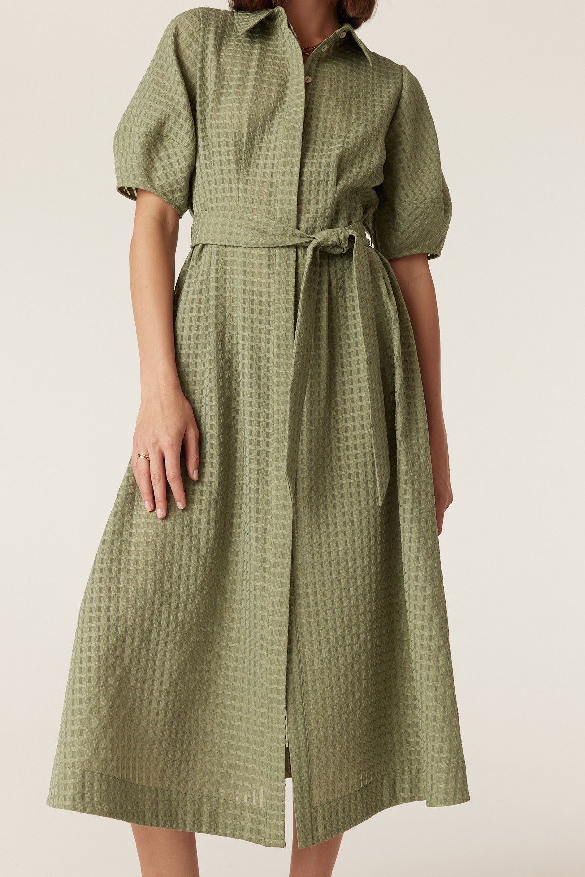 Cable Melbourne Alana Midi Dress - Olive
