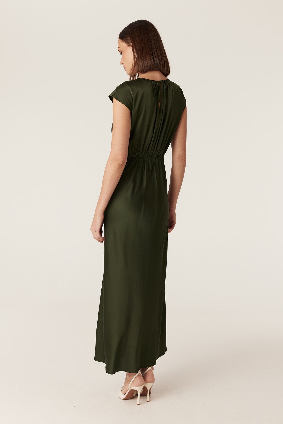 Cable Melbourne Muse Dress - Dark Green