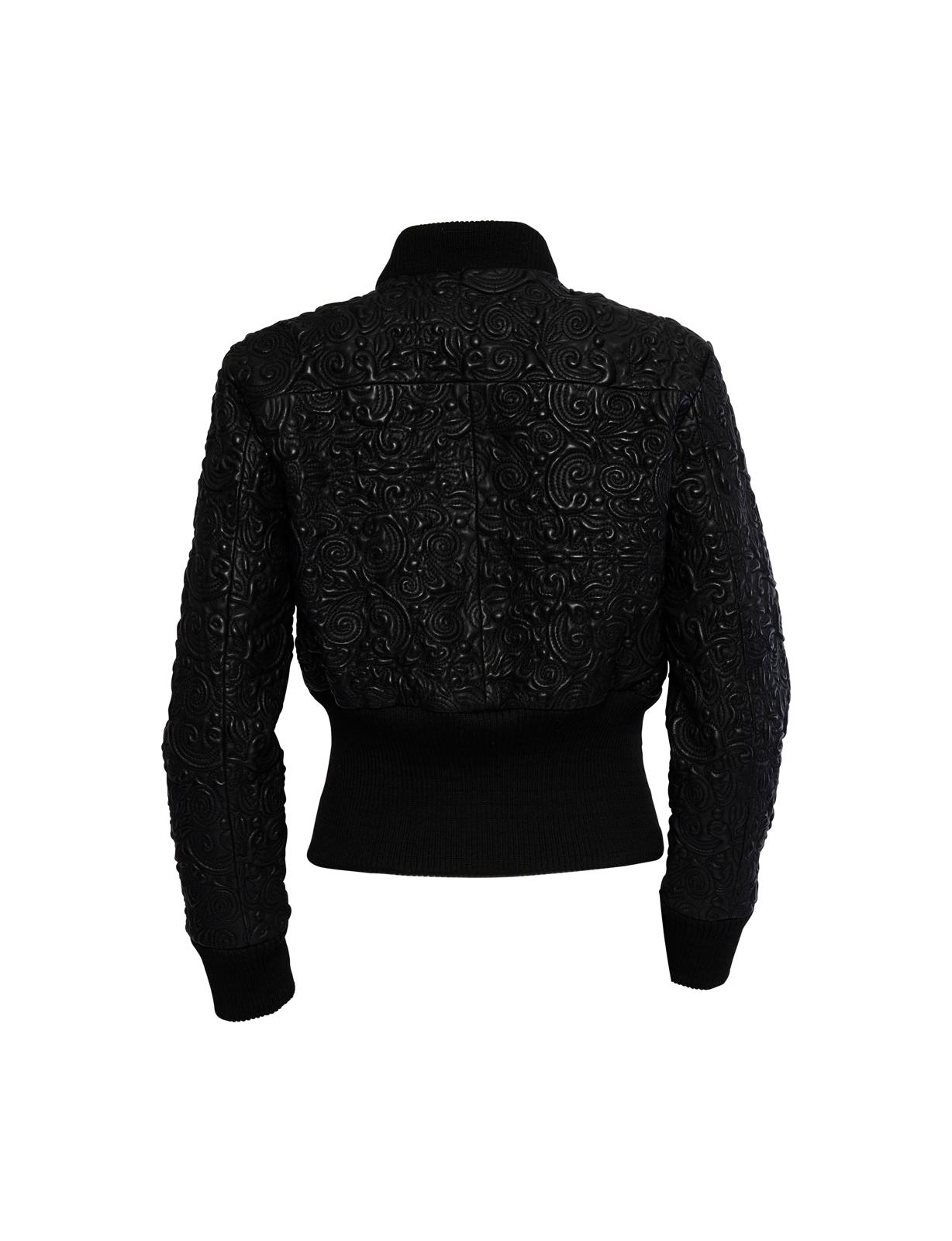 DEA the Label Noir Leather Jacket