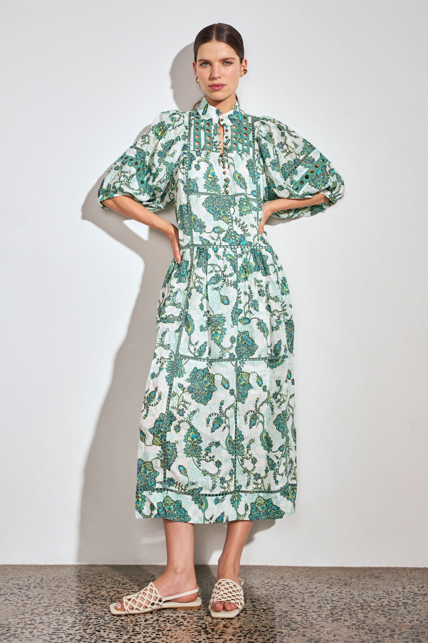 Zoe Kratzmann Flutter Dress - Garden Paisley