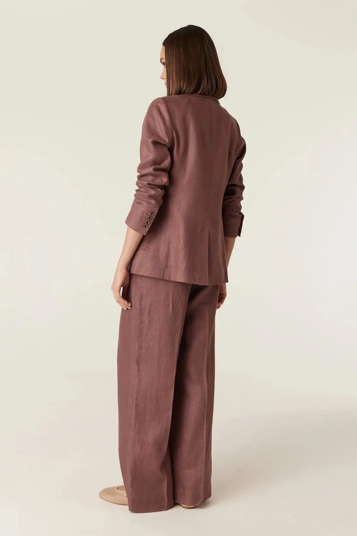 Cable Evelyn Blazer – Berry