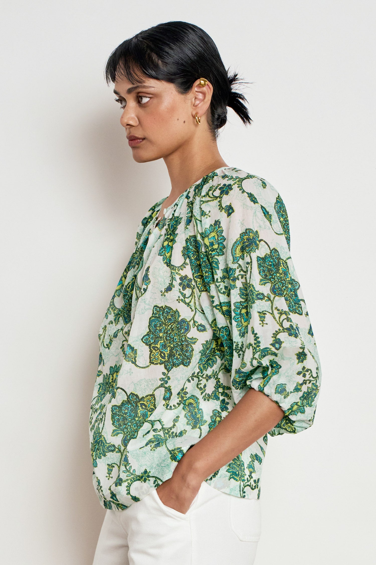 Zoe Kratzmann Vow Top - Garden Paisley